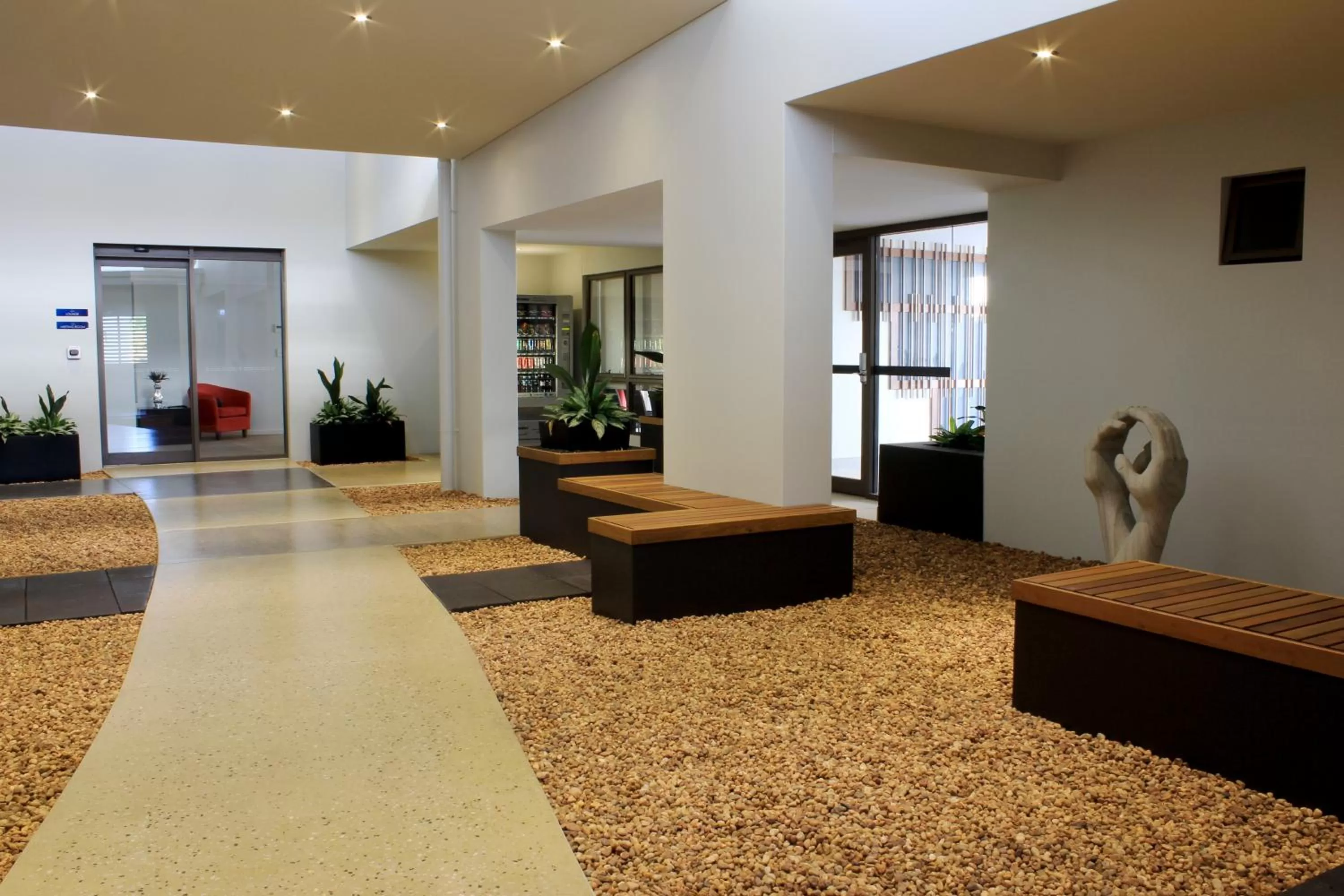 Lobby or reception in Essence Apartments Chermside