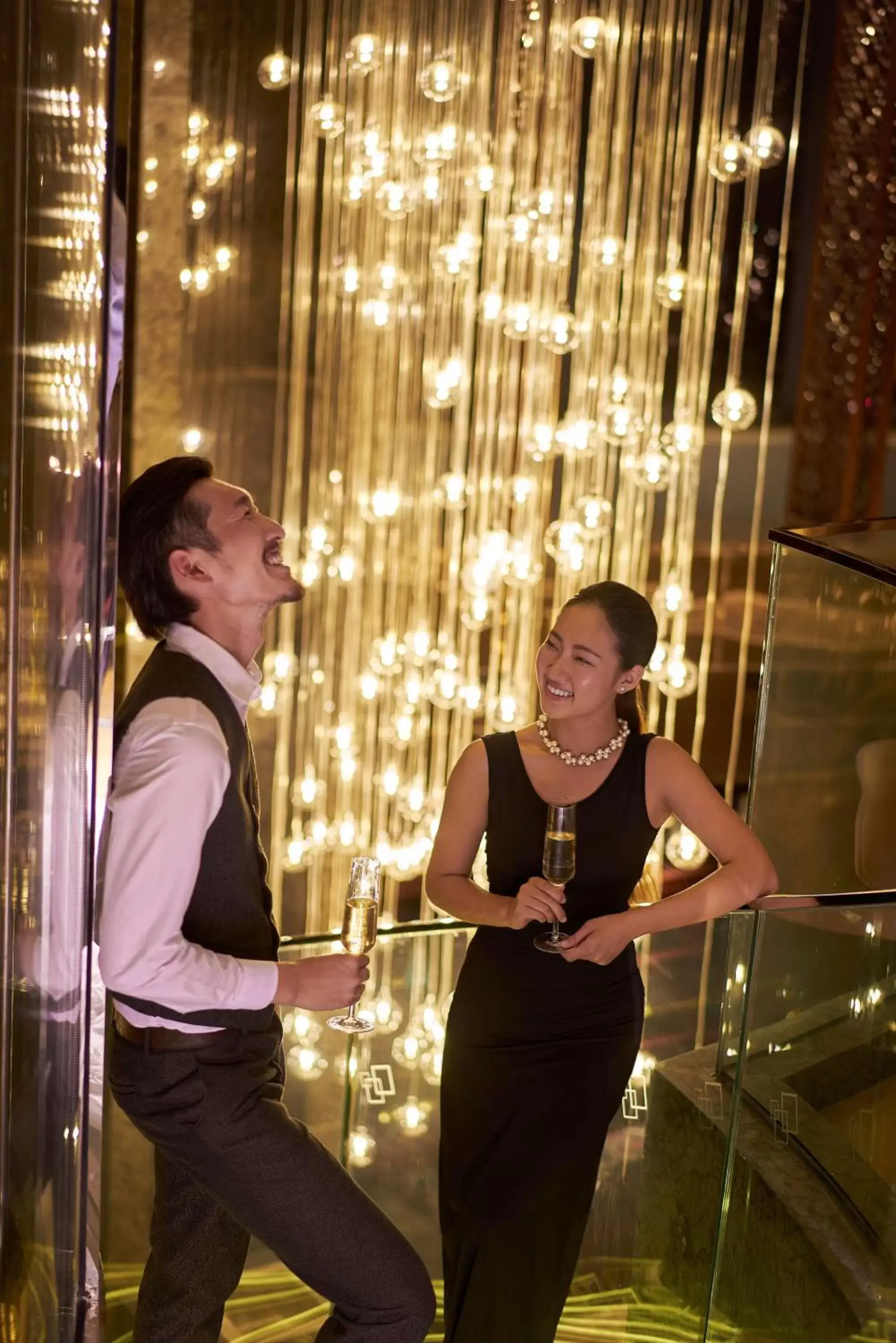 Lounge or bar in Hilton Haikou Lounge or bar in Hilton Haikou