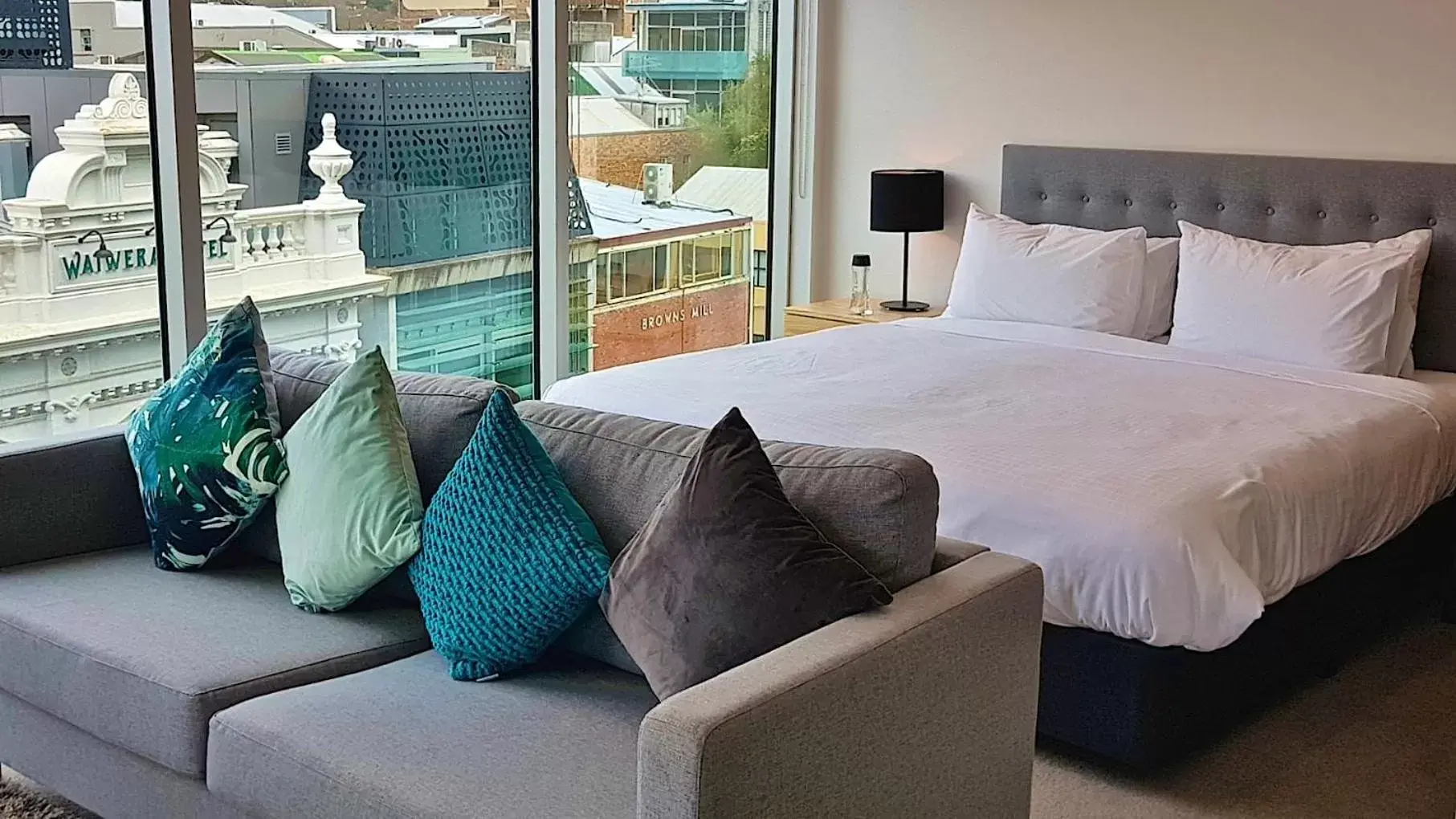 Bedroom, Bed in Swiss-Belsuites Victoria Park Auckland