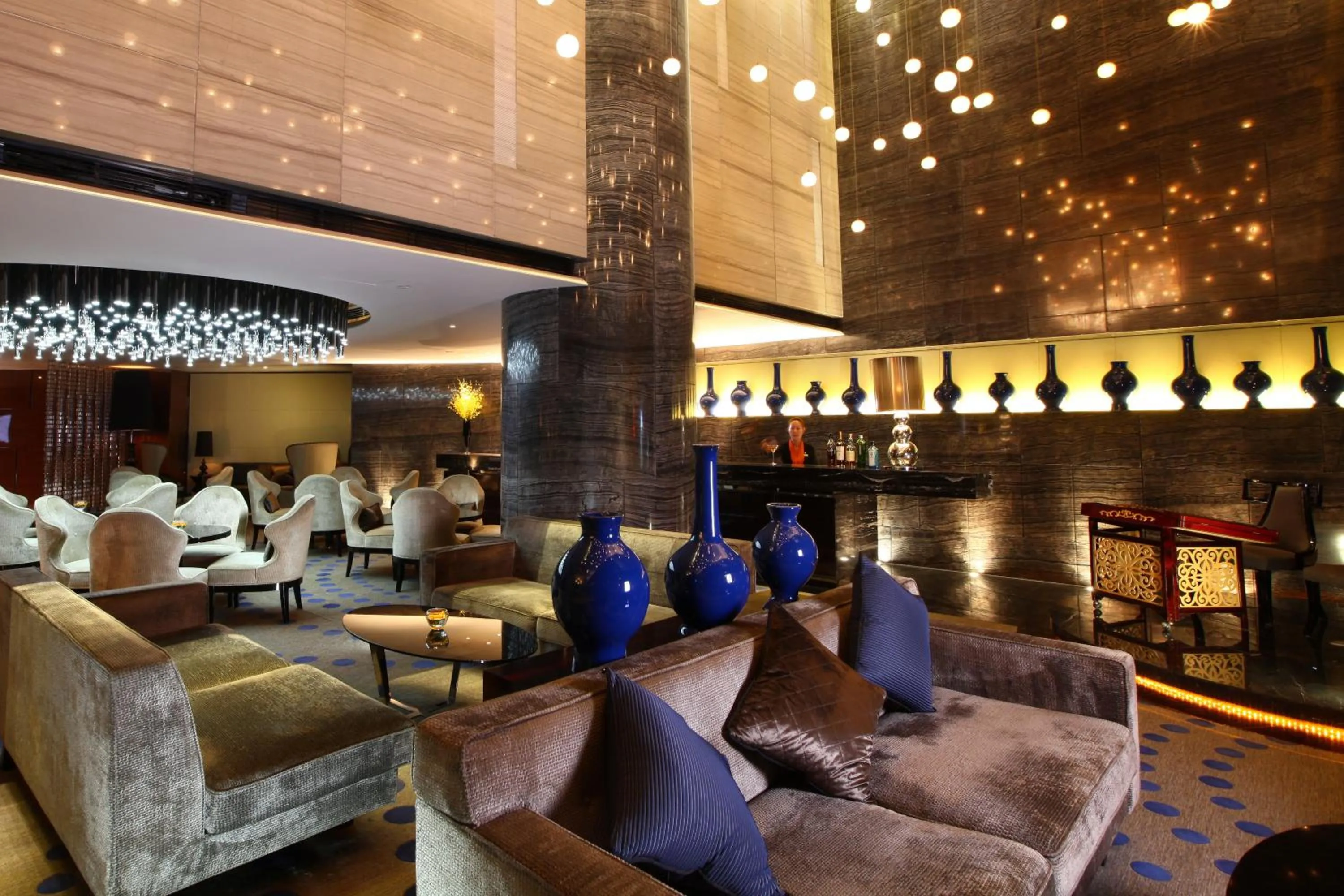 Lobby or reception in Tangla Hotel Tianjin