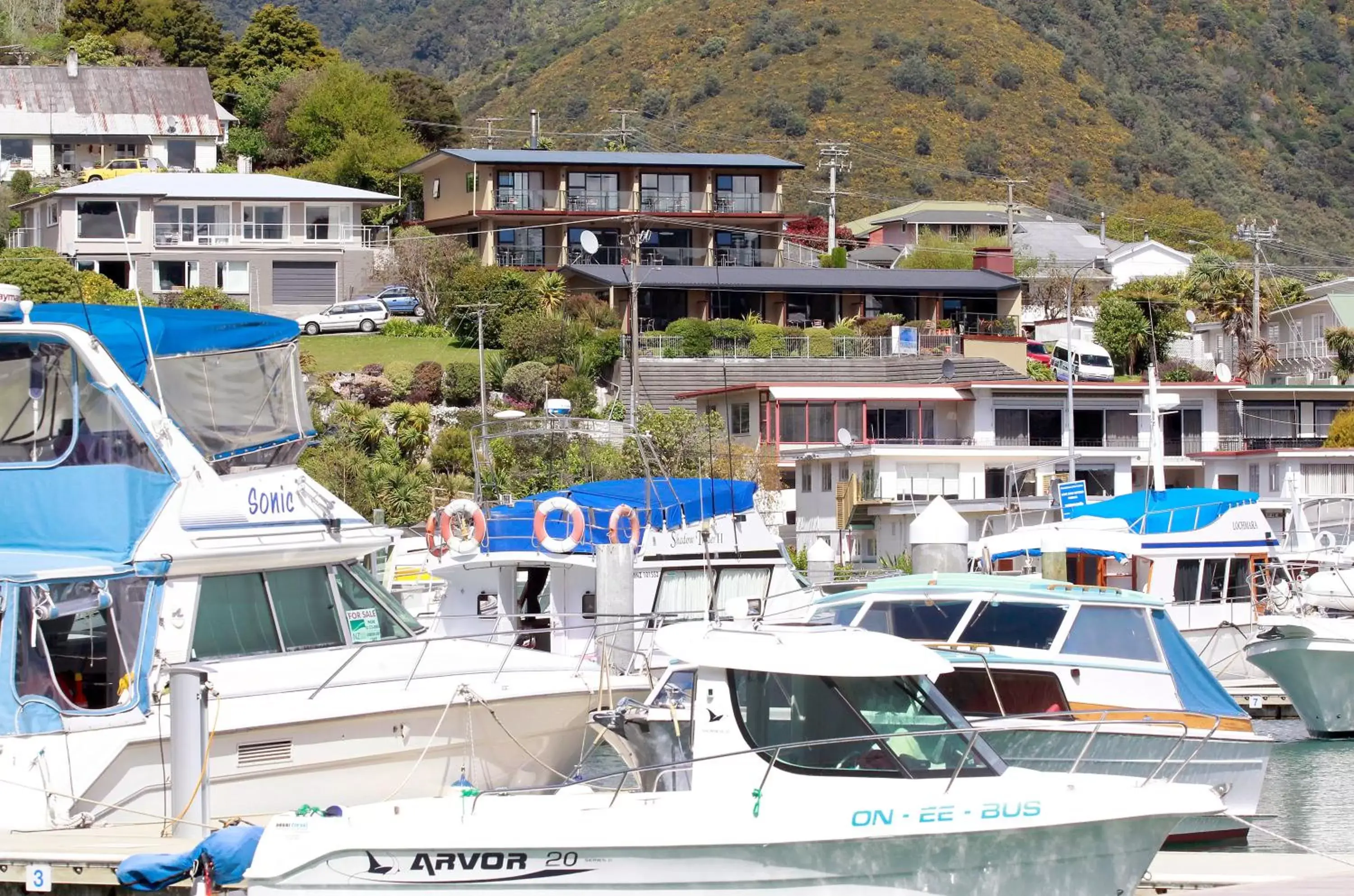 Area and facilities, Pool View in Harbour View Motel