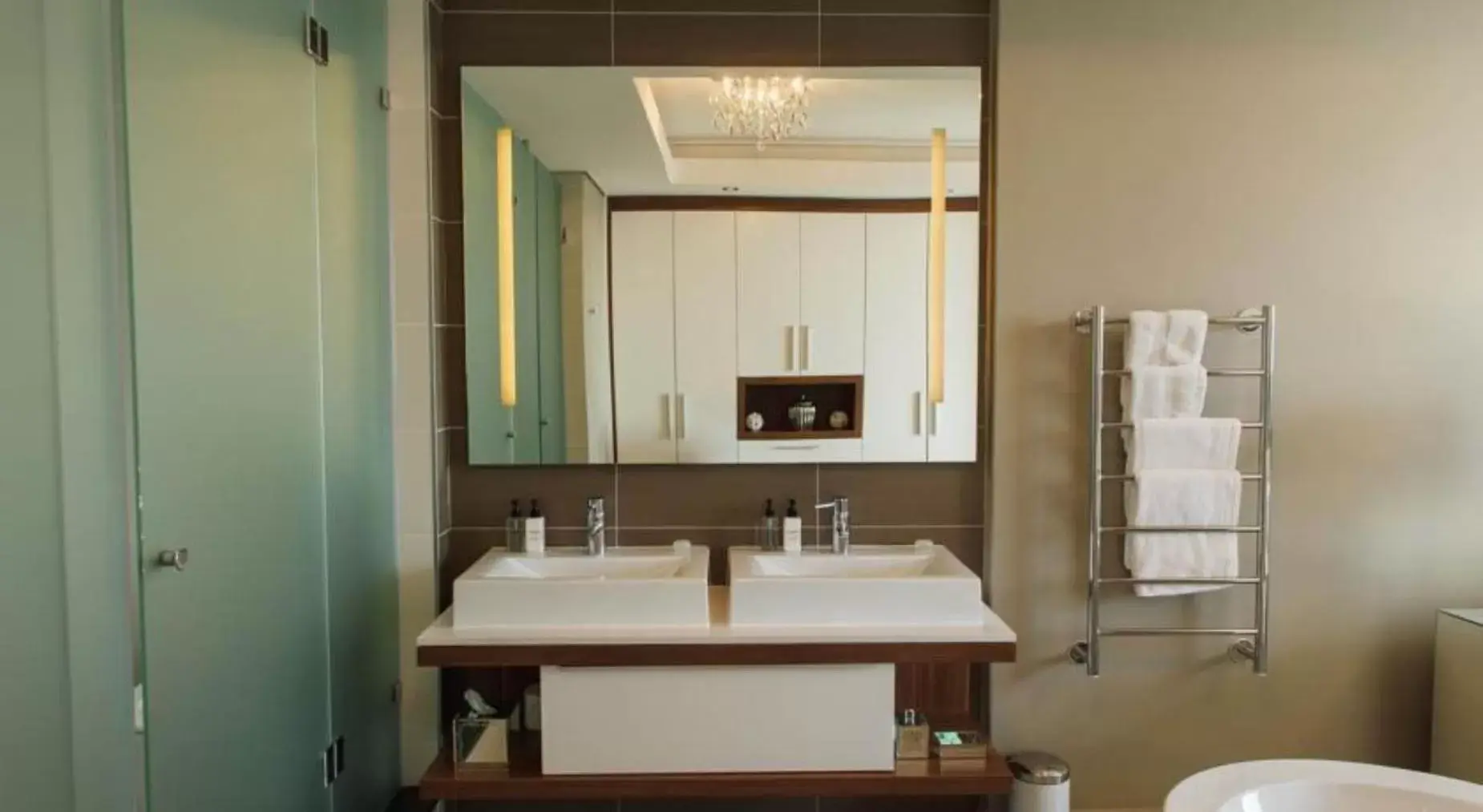 Bathroom in The Residences at Crystal Towers