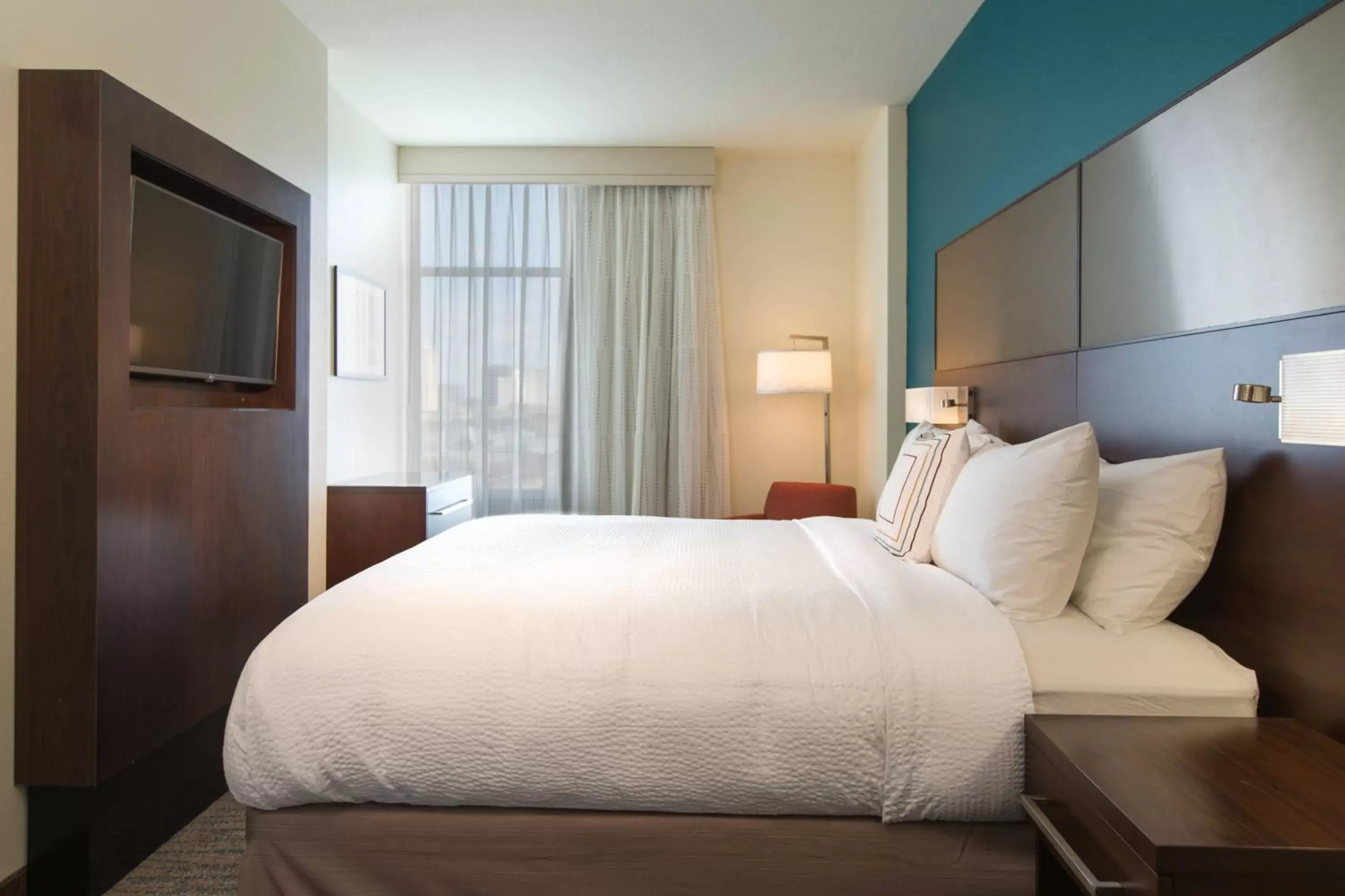 Bedroom, Bed in Residence Inn by Marriott Nashville Vanderbilt/West End