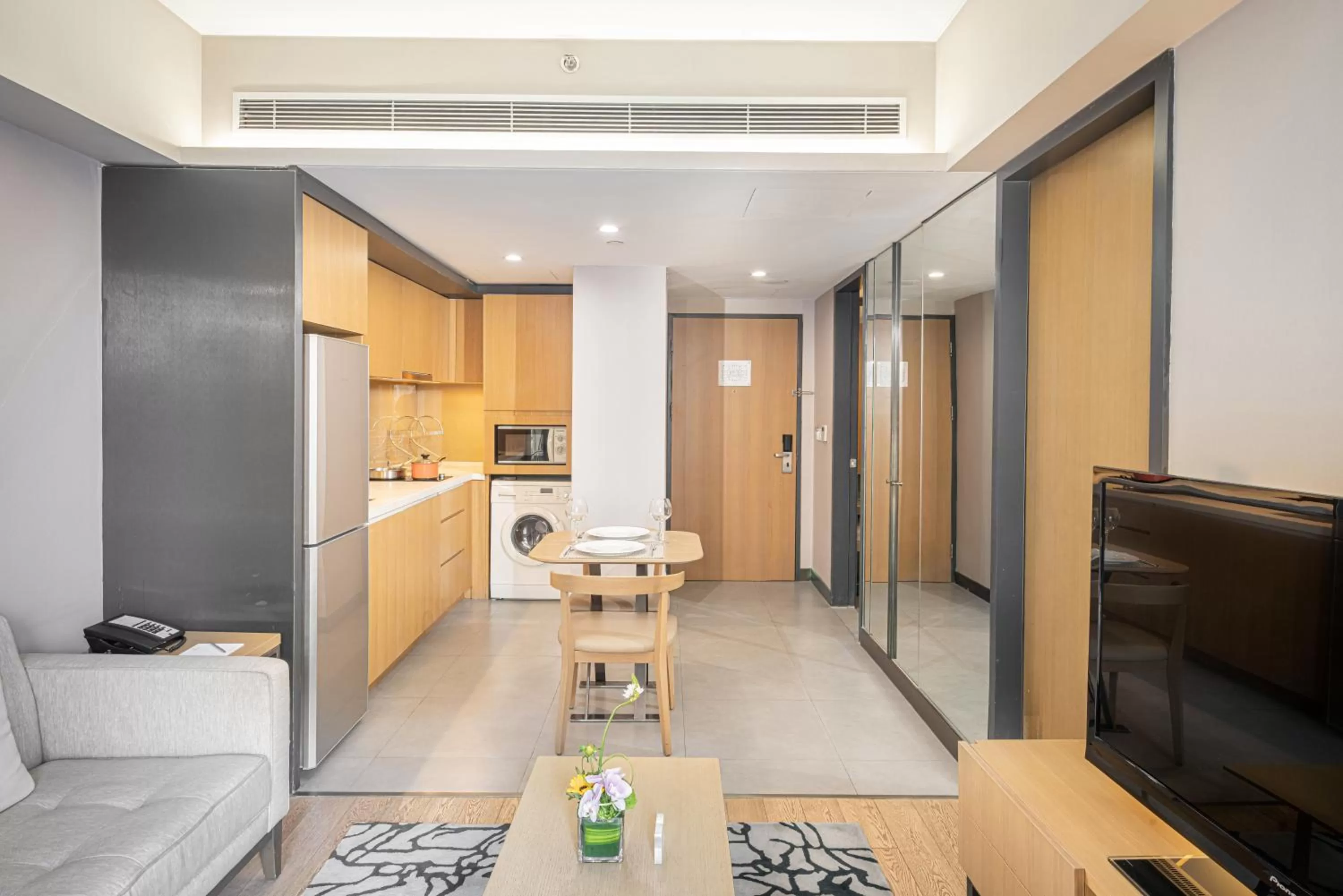 TV and multimedia in Fraser Residence Shanghai