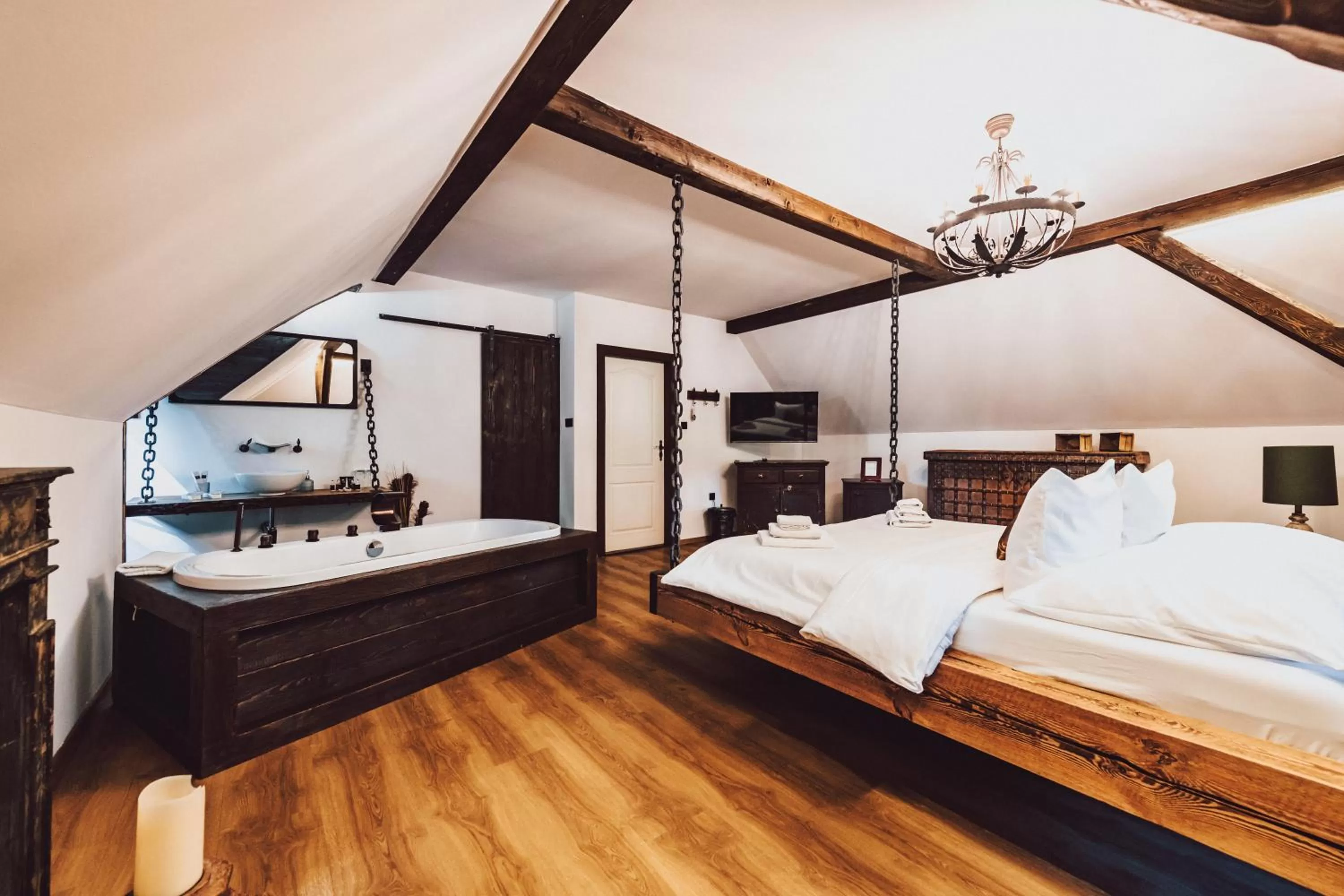 Bed in Resort Mlýn Černovice