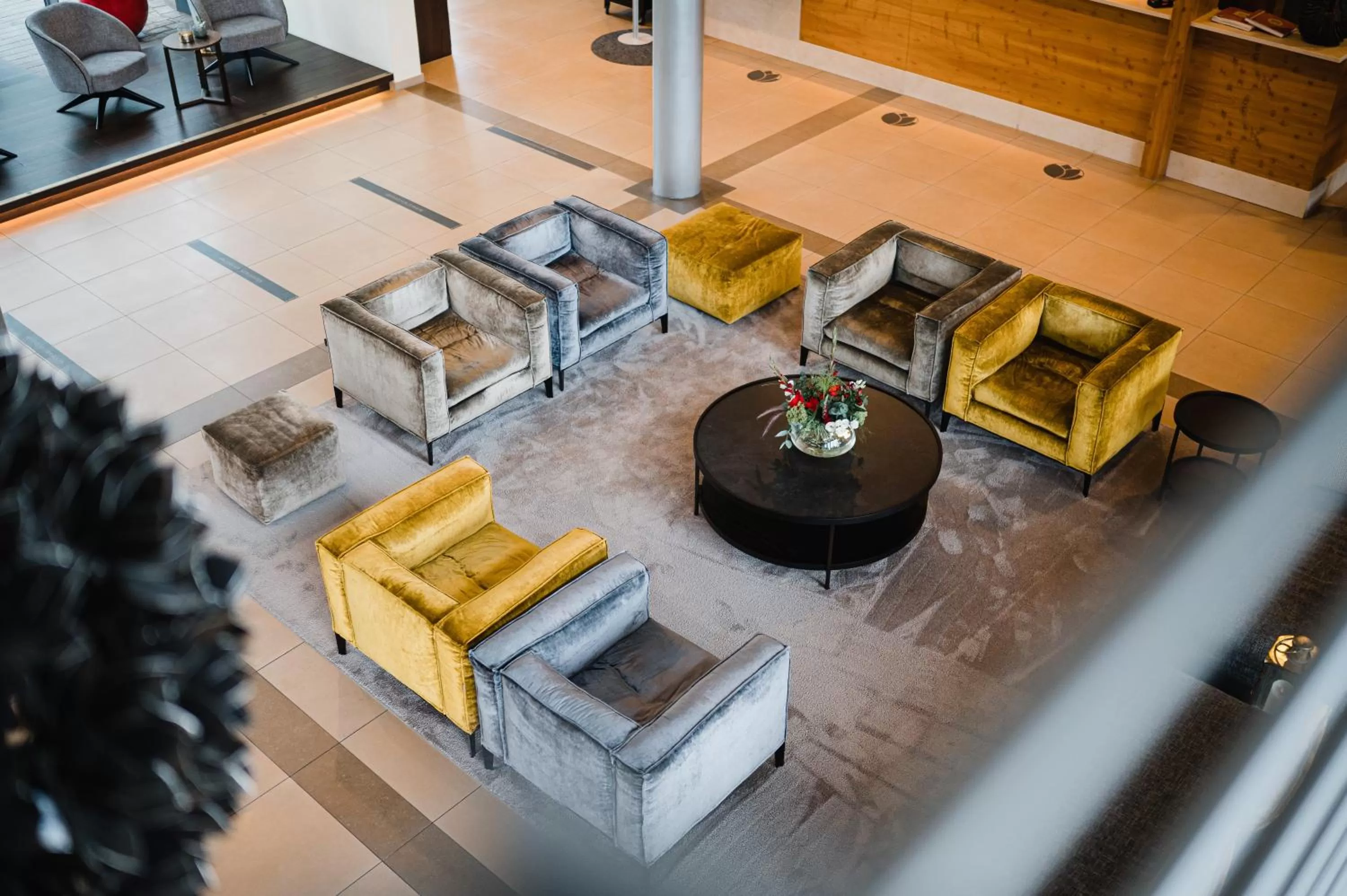 Lobby or reception in Resort Mark Brandenburg & Fontane Therme