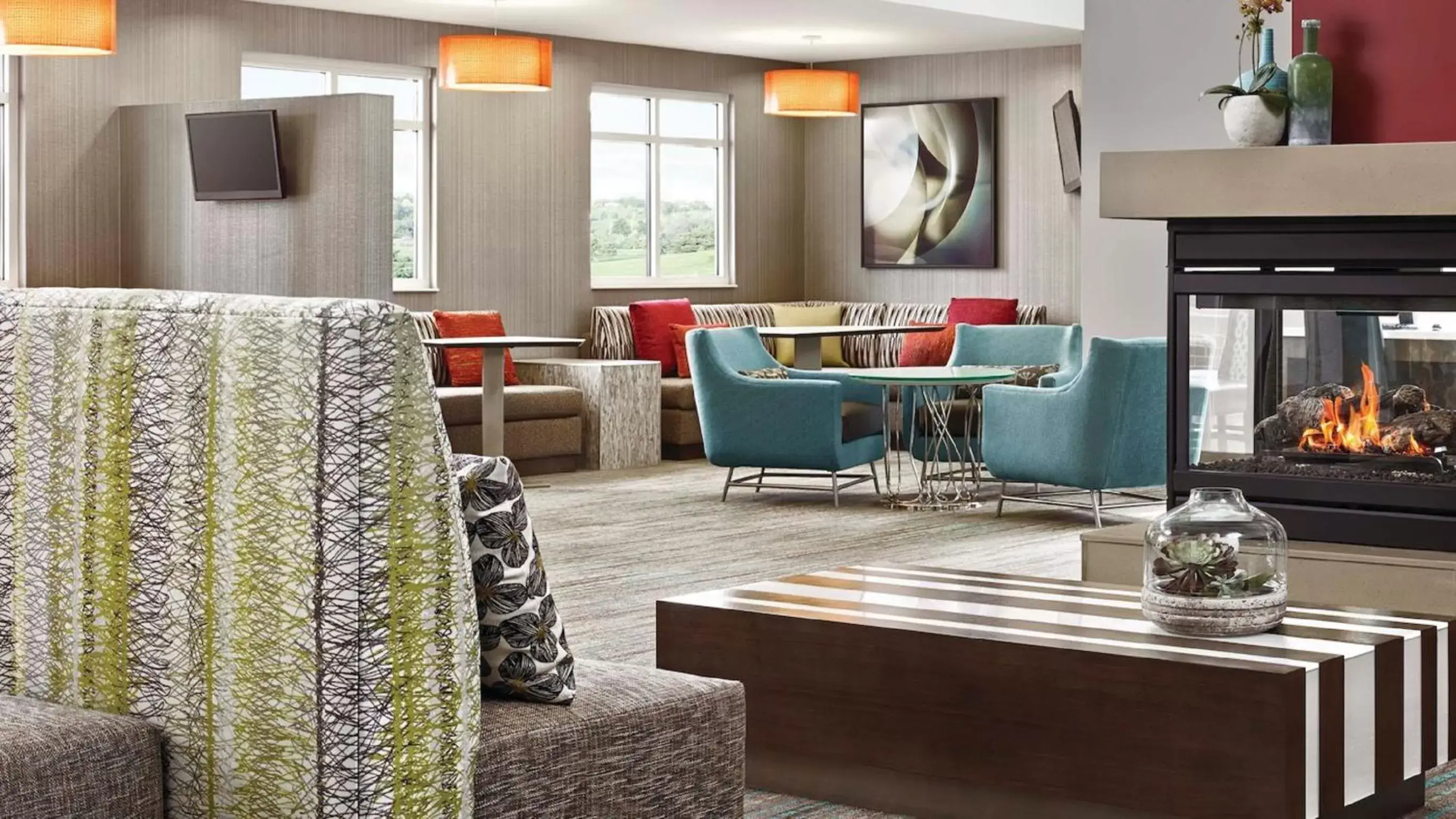 Lobby or reception, Lounge/Bar in Residence Inn by Marriott Charlotte Steele Creek