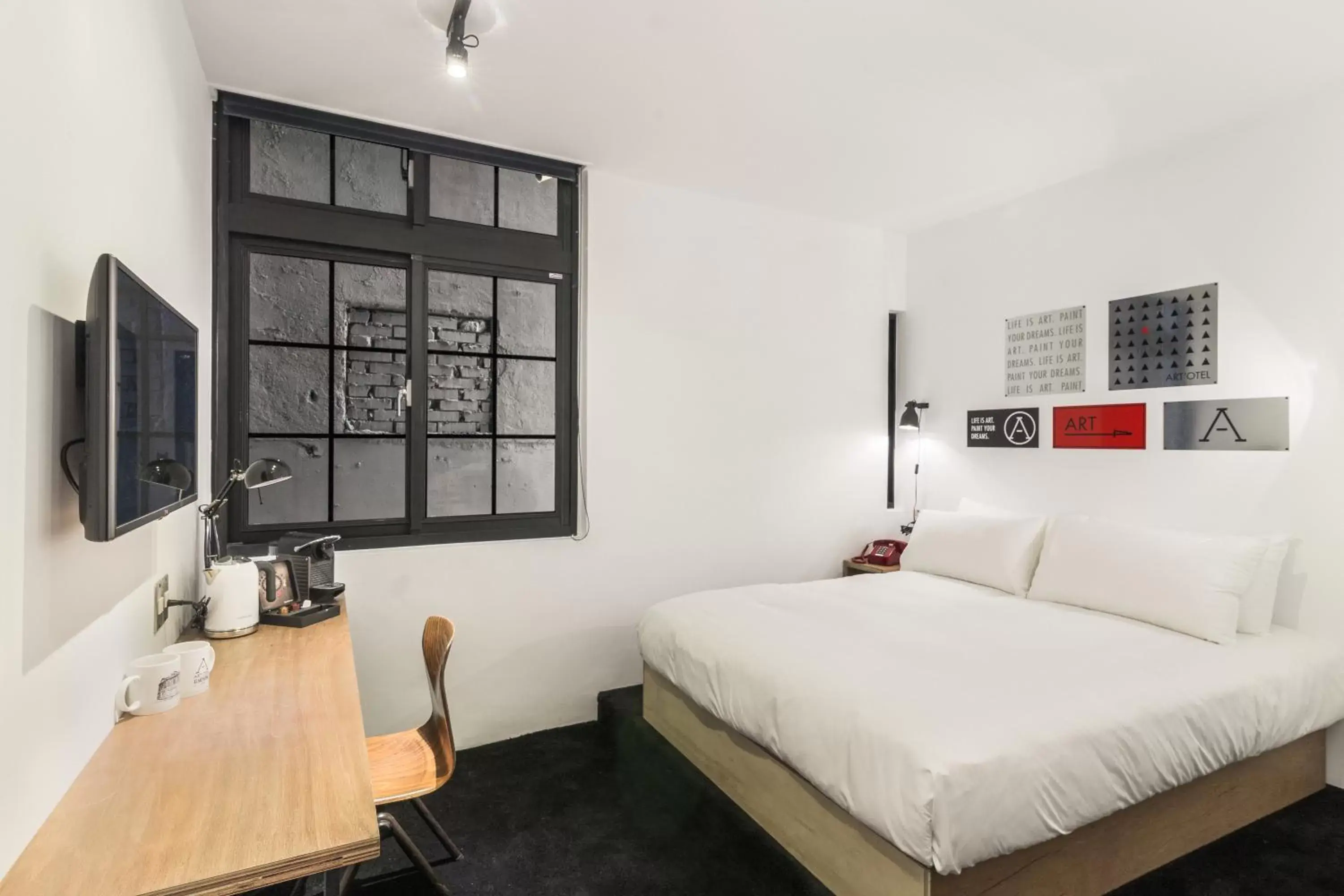 Bedroom, Bed in Art'otel Ximending Taipei