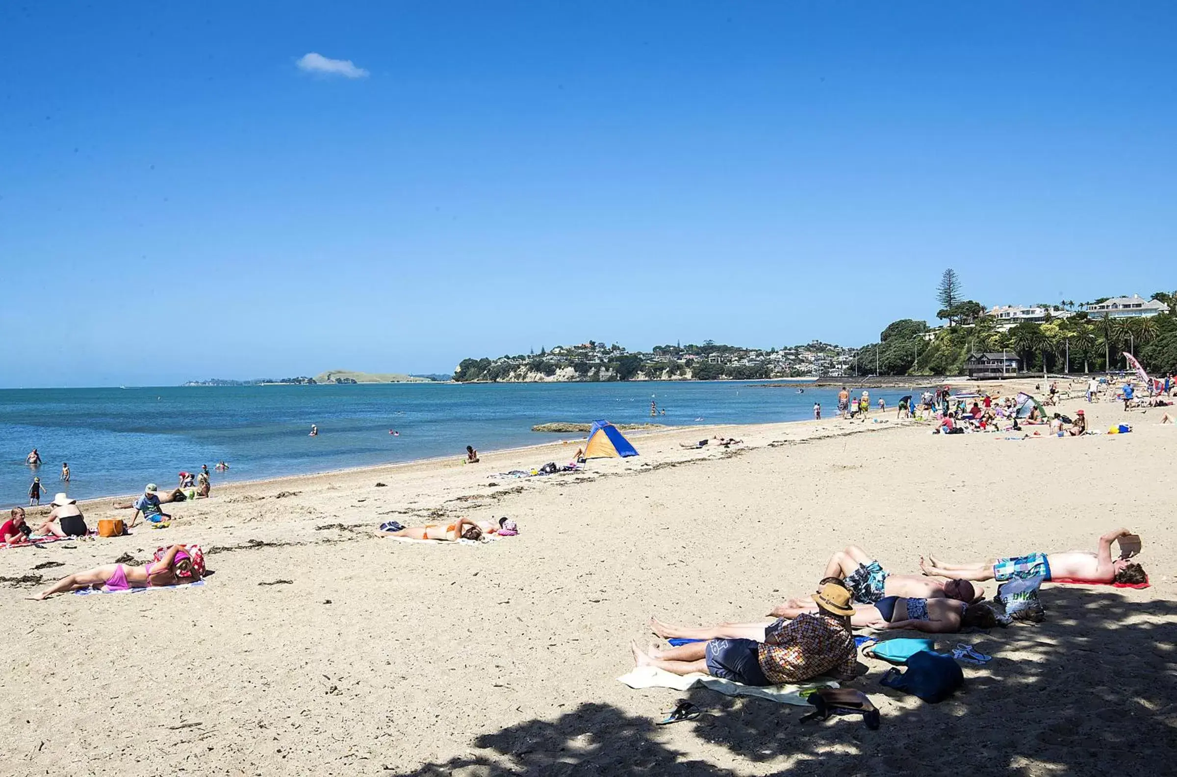 Beach in Aarangi Motel