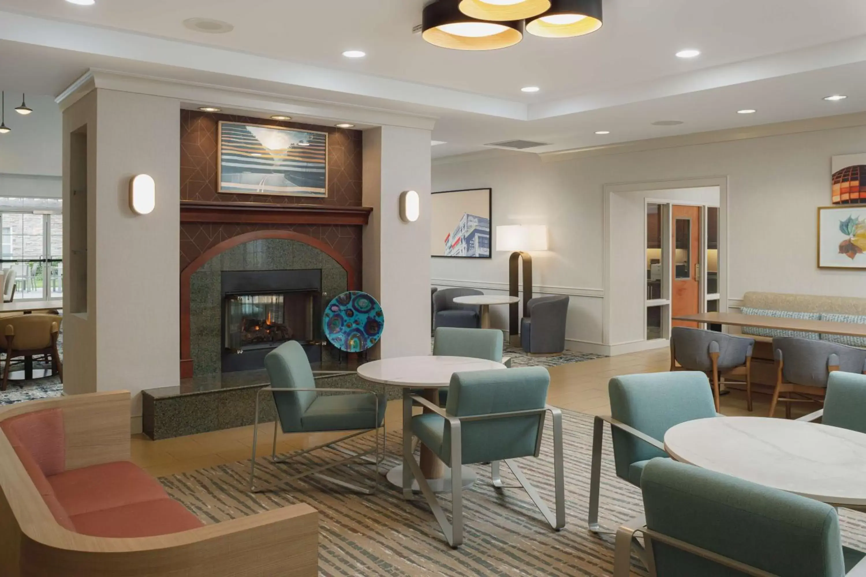 Lobby or reception, Lounge/Bar in Homewood Suites by Hilton Knoxville West at Turkey Creek