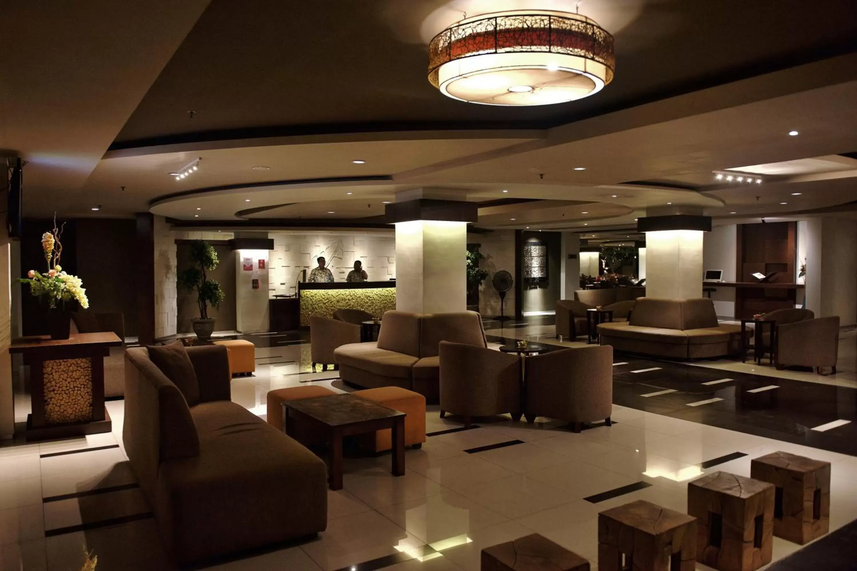 Night, Lobby/Reception in The Kana Kuta Hotel