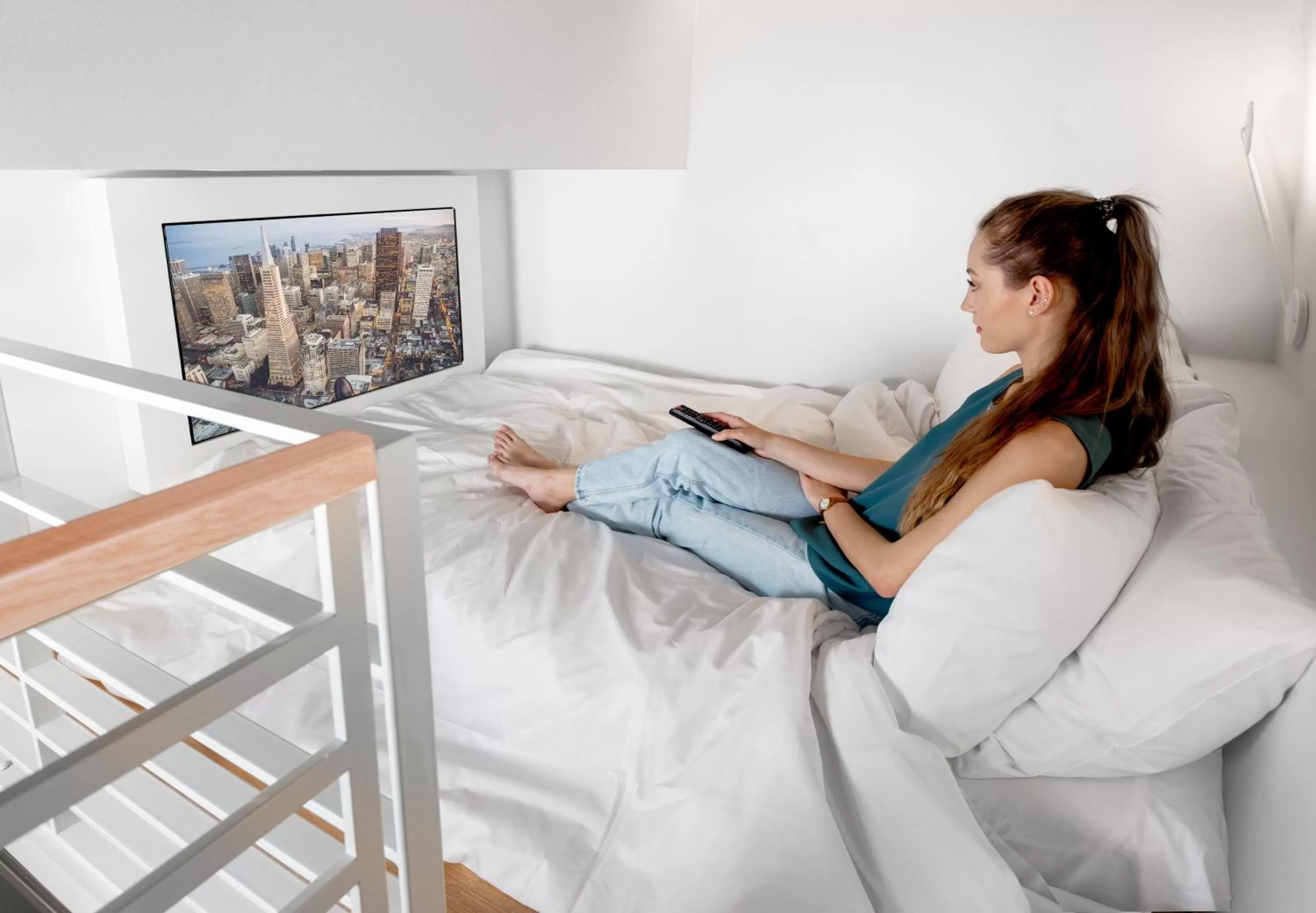 People in Yotel San Francisco