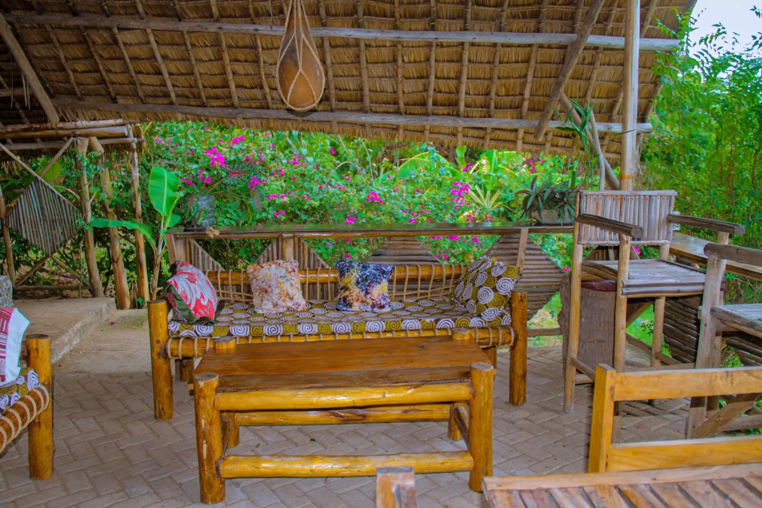 Garden view in Mikoko Beach & Cottages