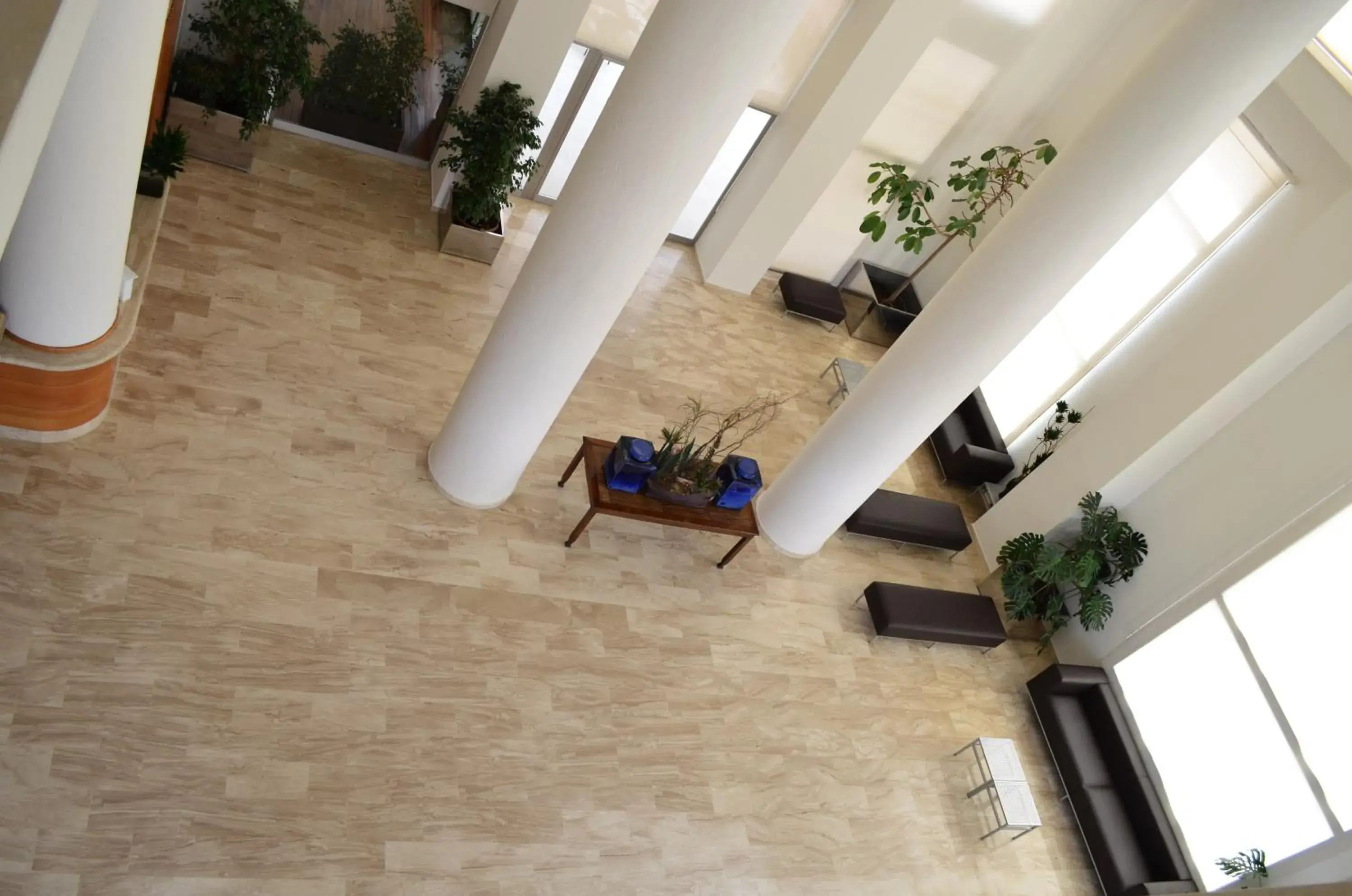 Lobby or reception in Hotel Santamarta