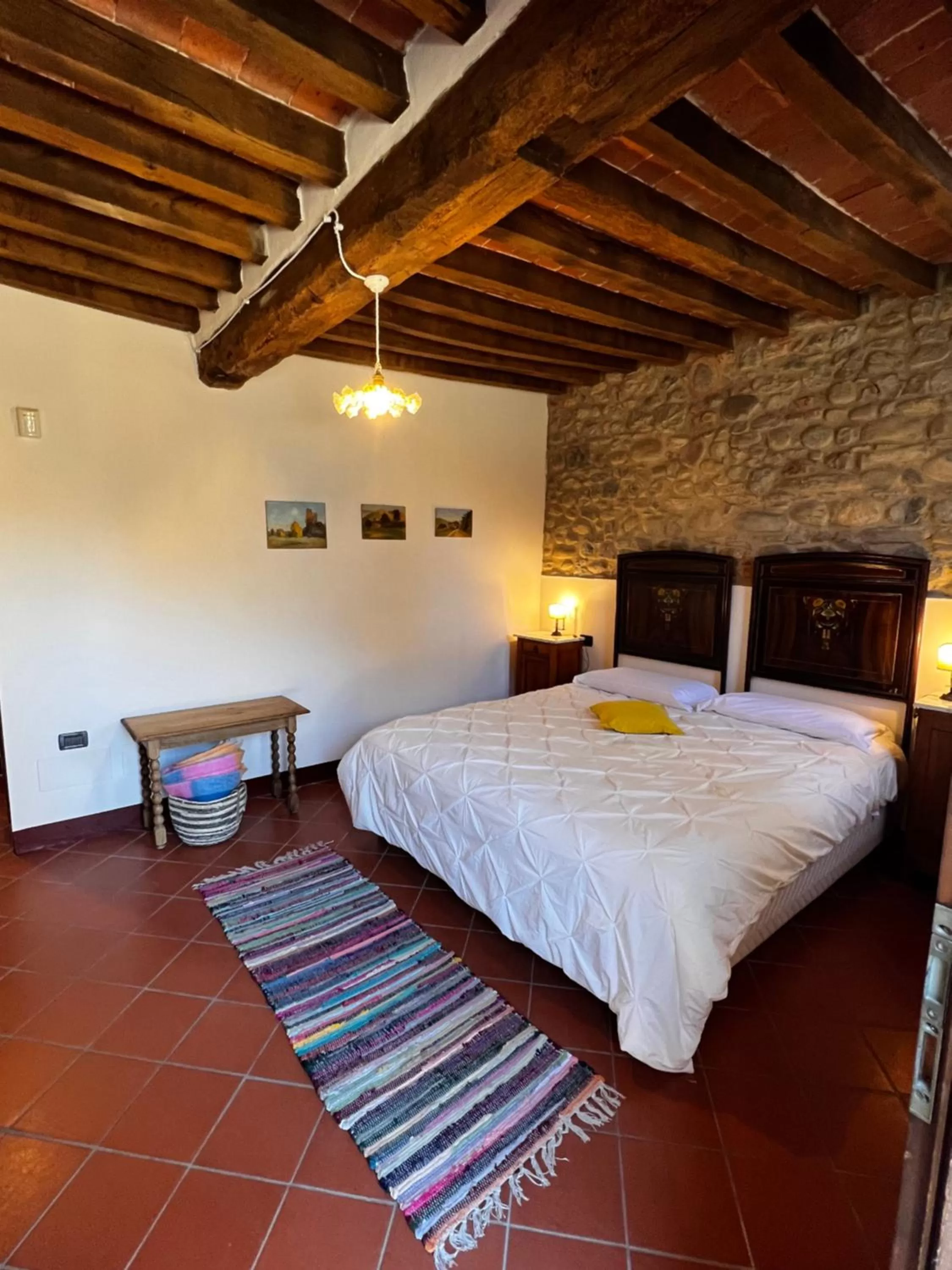 Bed in Agriturismo Rio Verde