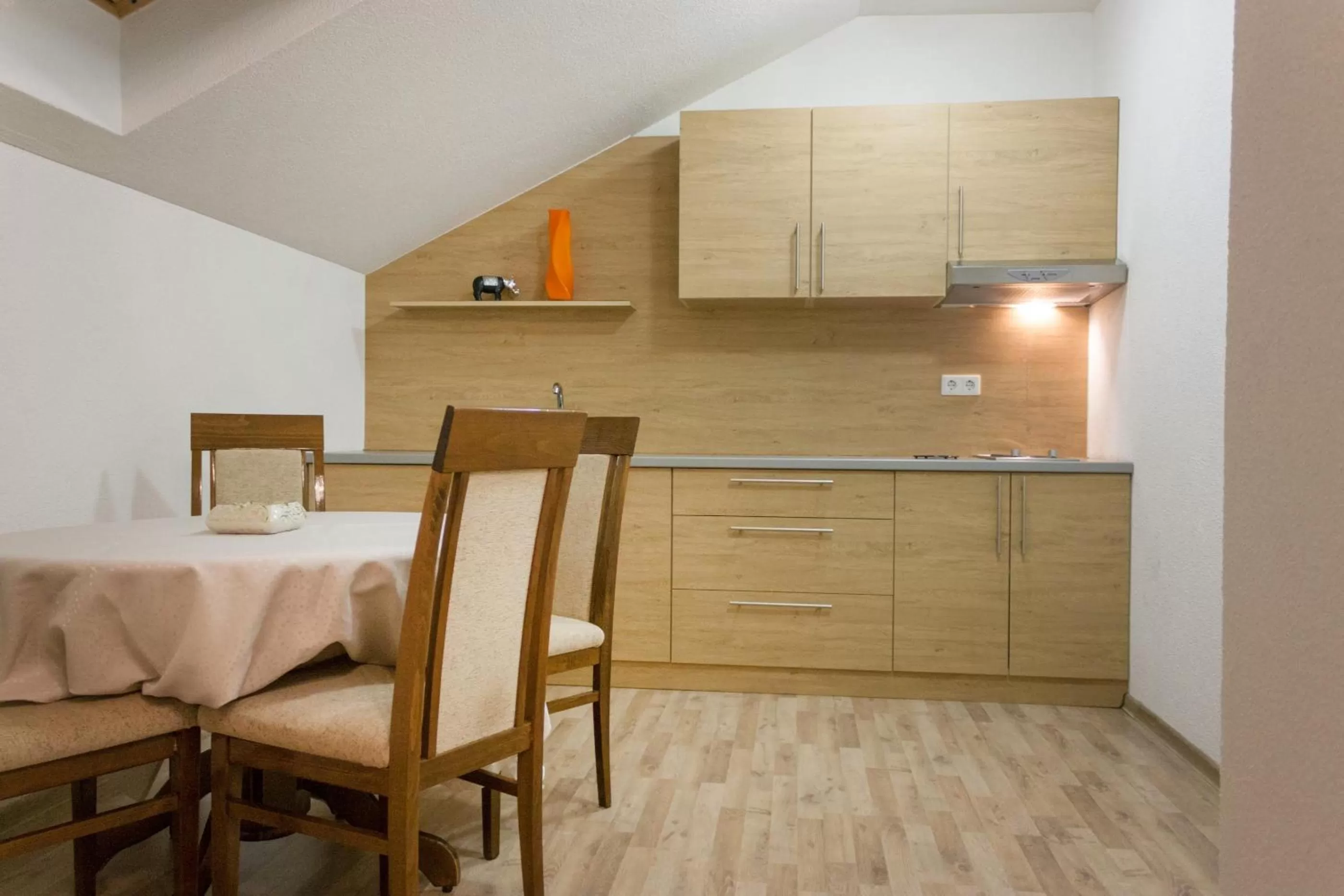 Kitchen or kitchenette in Villa Maja