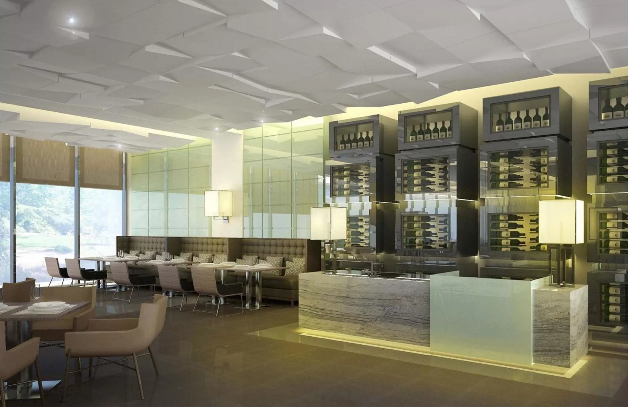 Restaurant/places to eat in Royal M Hotel Abu Dhabi by Gewan