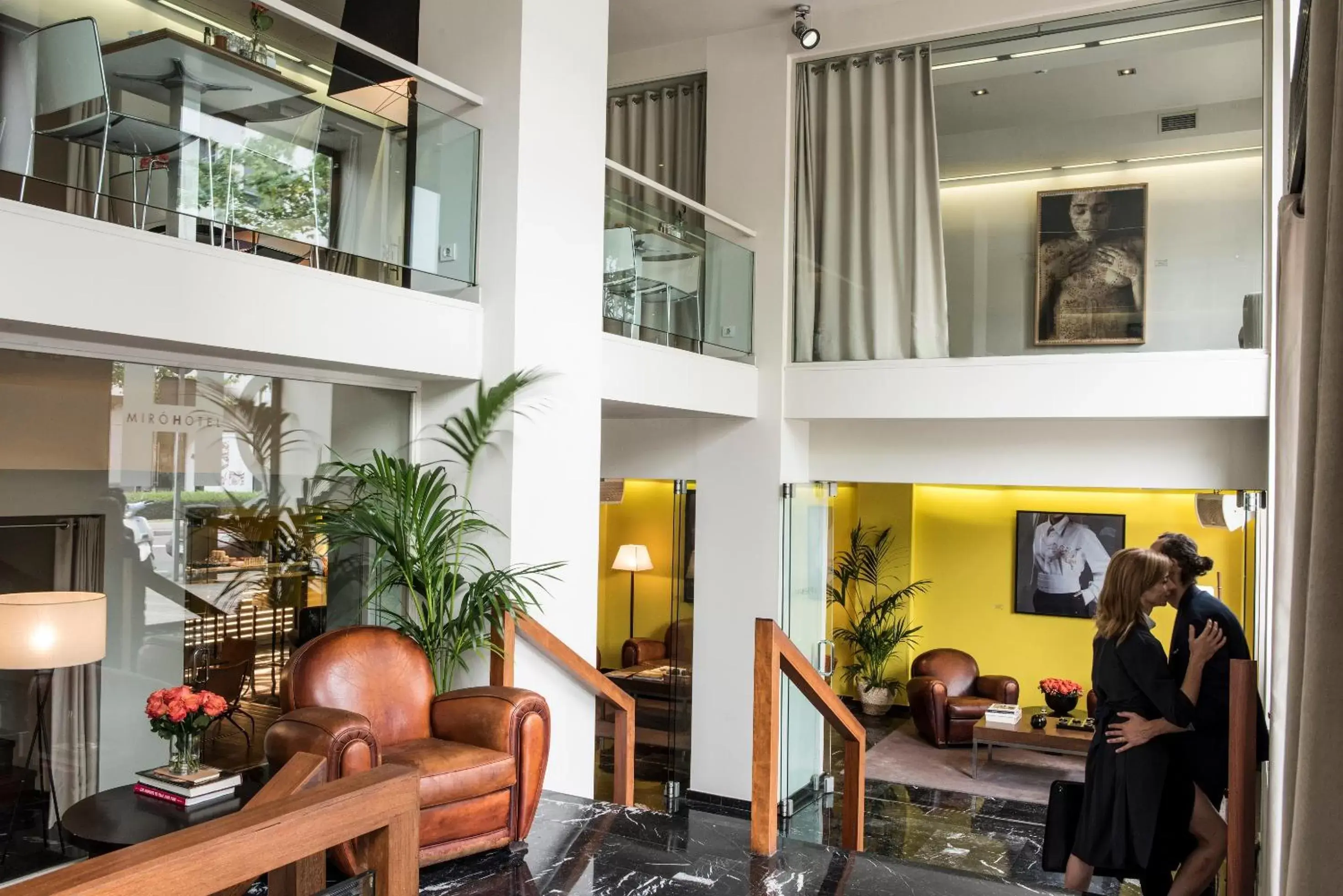 Lobby or reception in Hotel Miró
