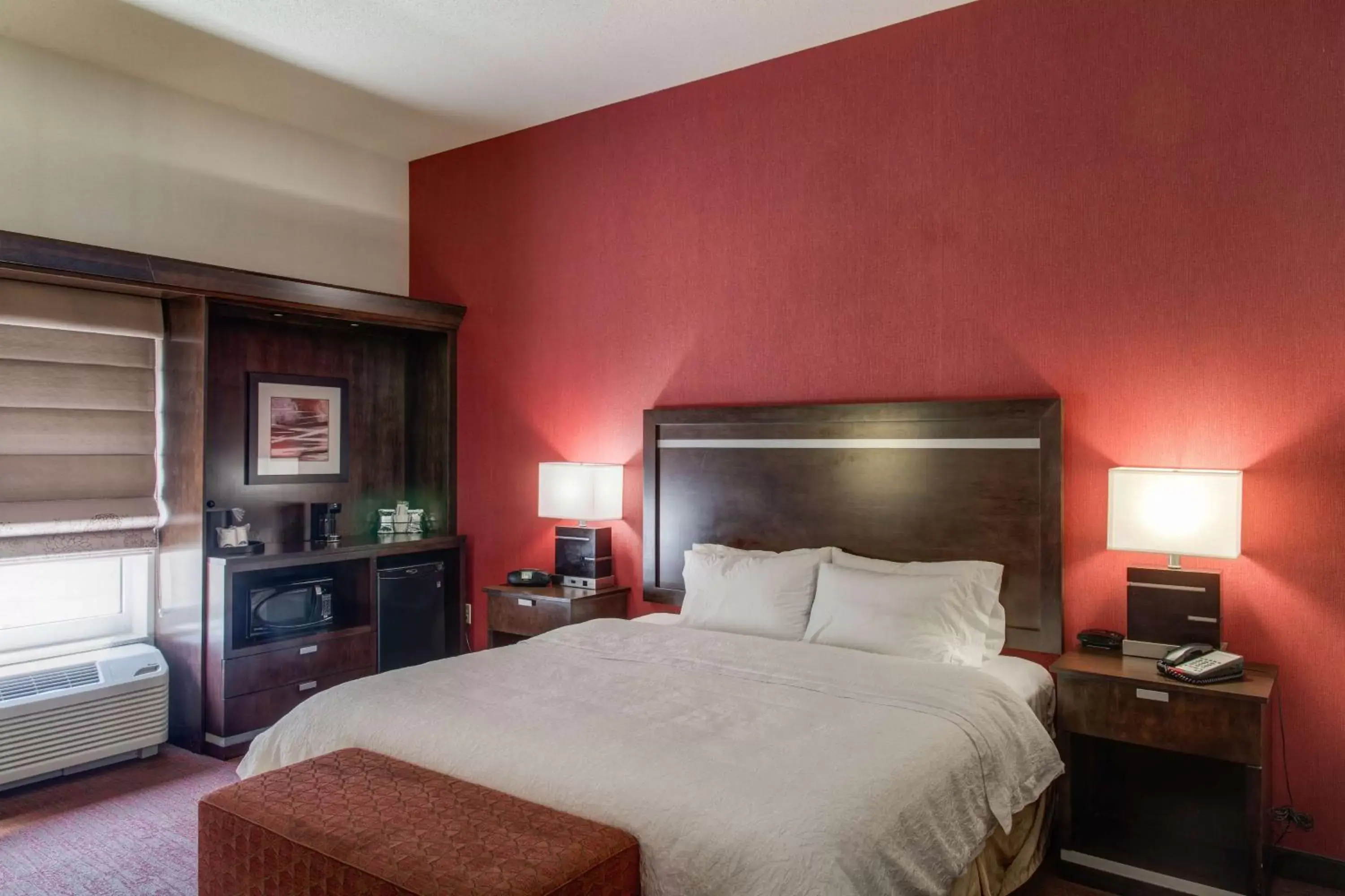 King Room - Disability Access with Bathtub in Hampton Inn & Suites Detroit/Airport Romulus King Room - Disability Access with Bathtub in Hampton Inn & Suites Detroit/Airport Romulus