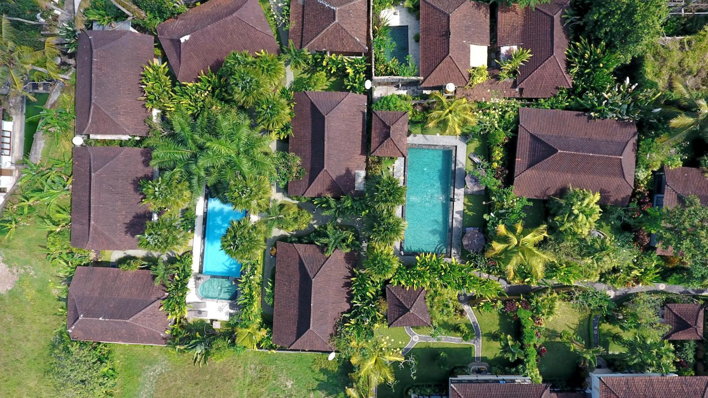 Bird's eye view in Bali Dream Resort Ubud