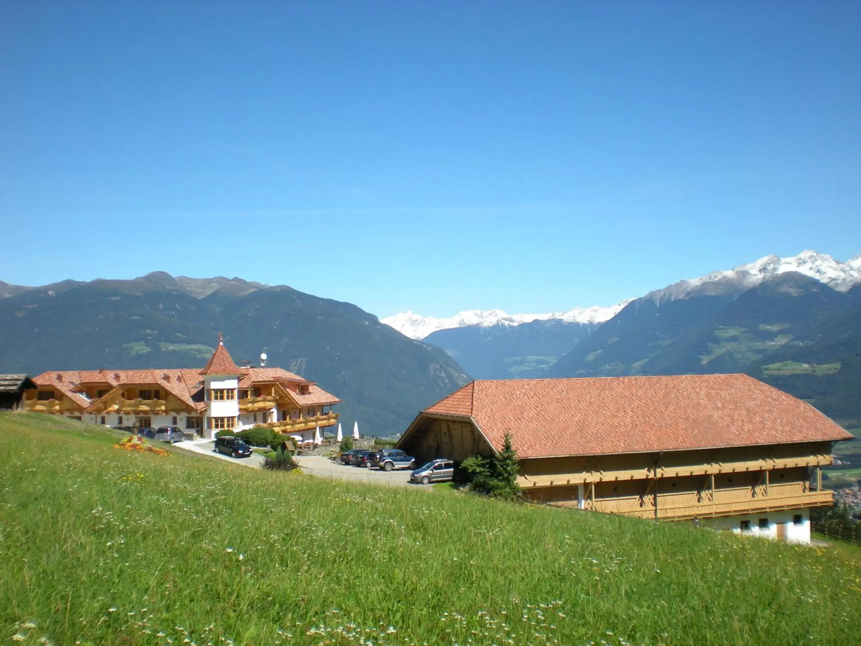 Facade/entrance, Mountain View in Almdorf Haidenberg