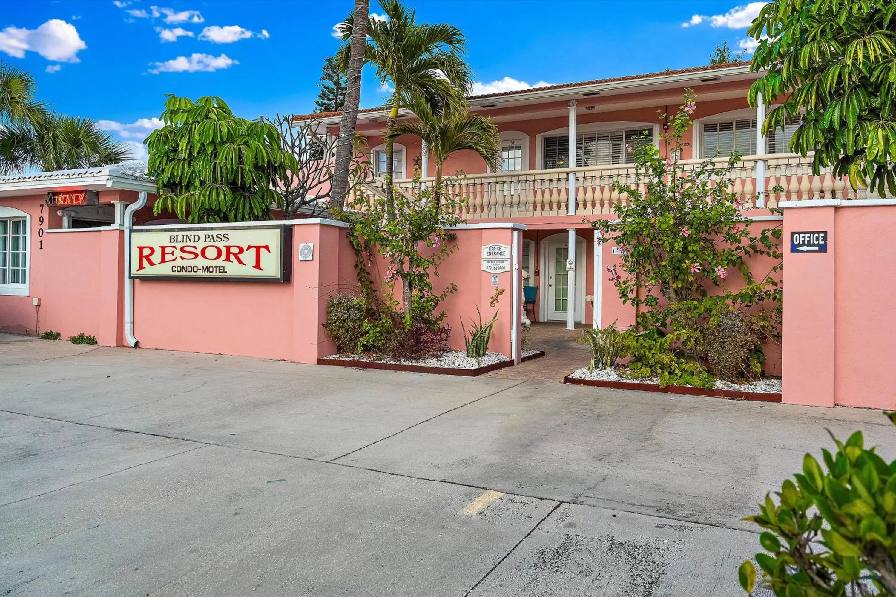 Property Building in Blind Pass Resort Motel