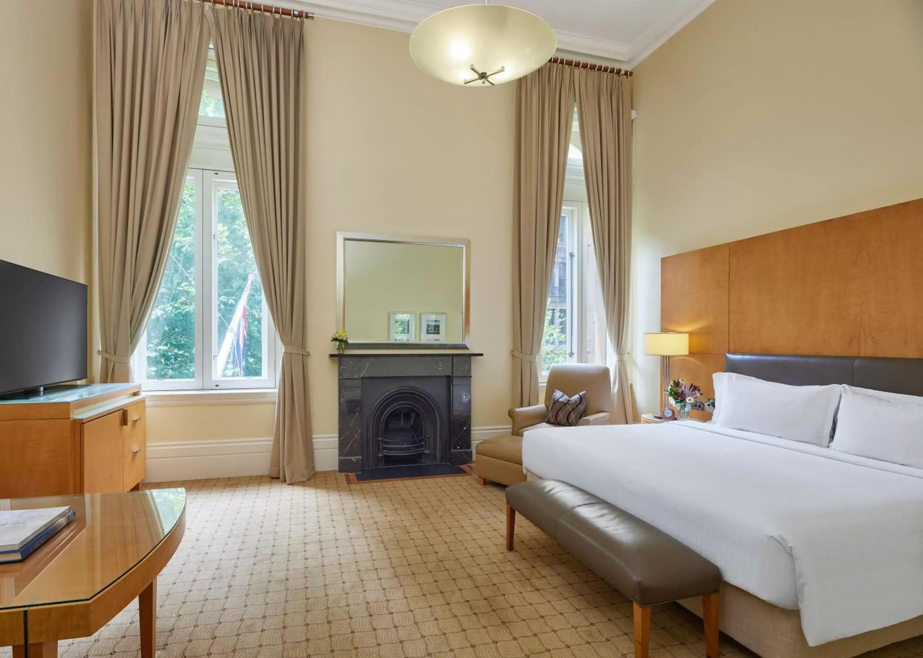 Bedroom, Bed in The Fullerton Hotel Sydney