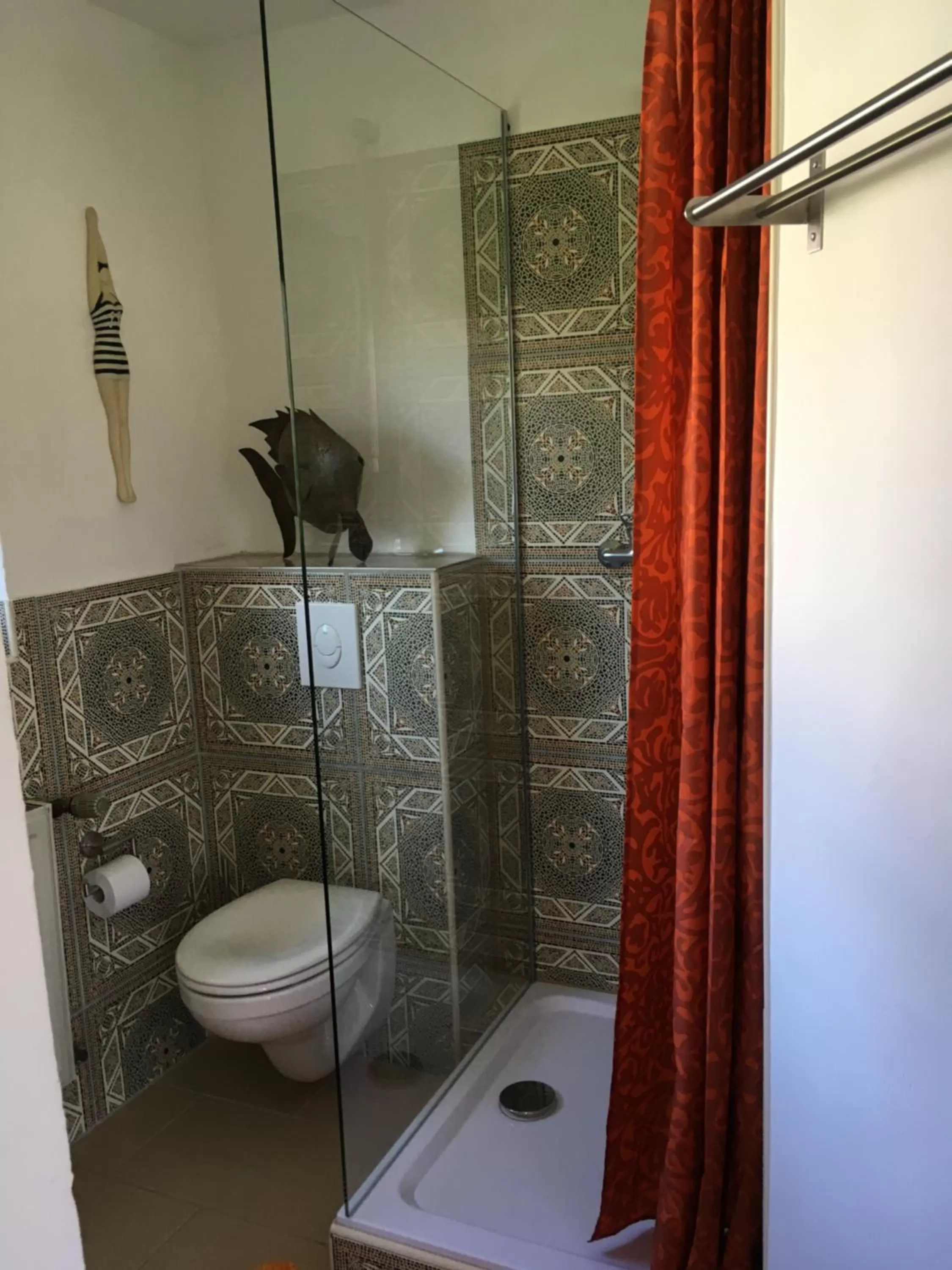 Bathroom in Gaestehaus Klaus