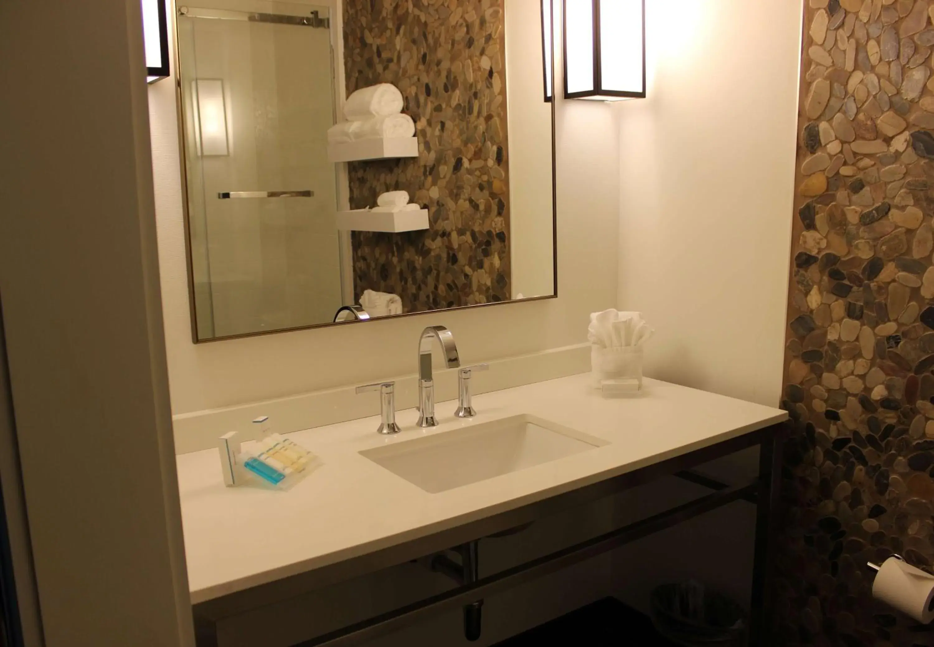 Bathroom in Hilton Garden Inn Houston Cypress Station, TX