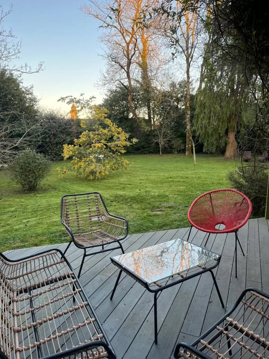 Patio in Le Clos Du Pontic Logis et Cit'Hotel