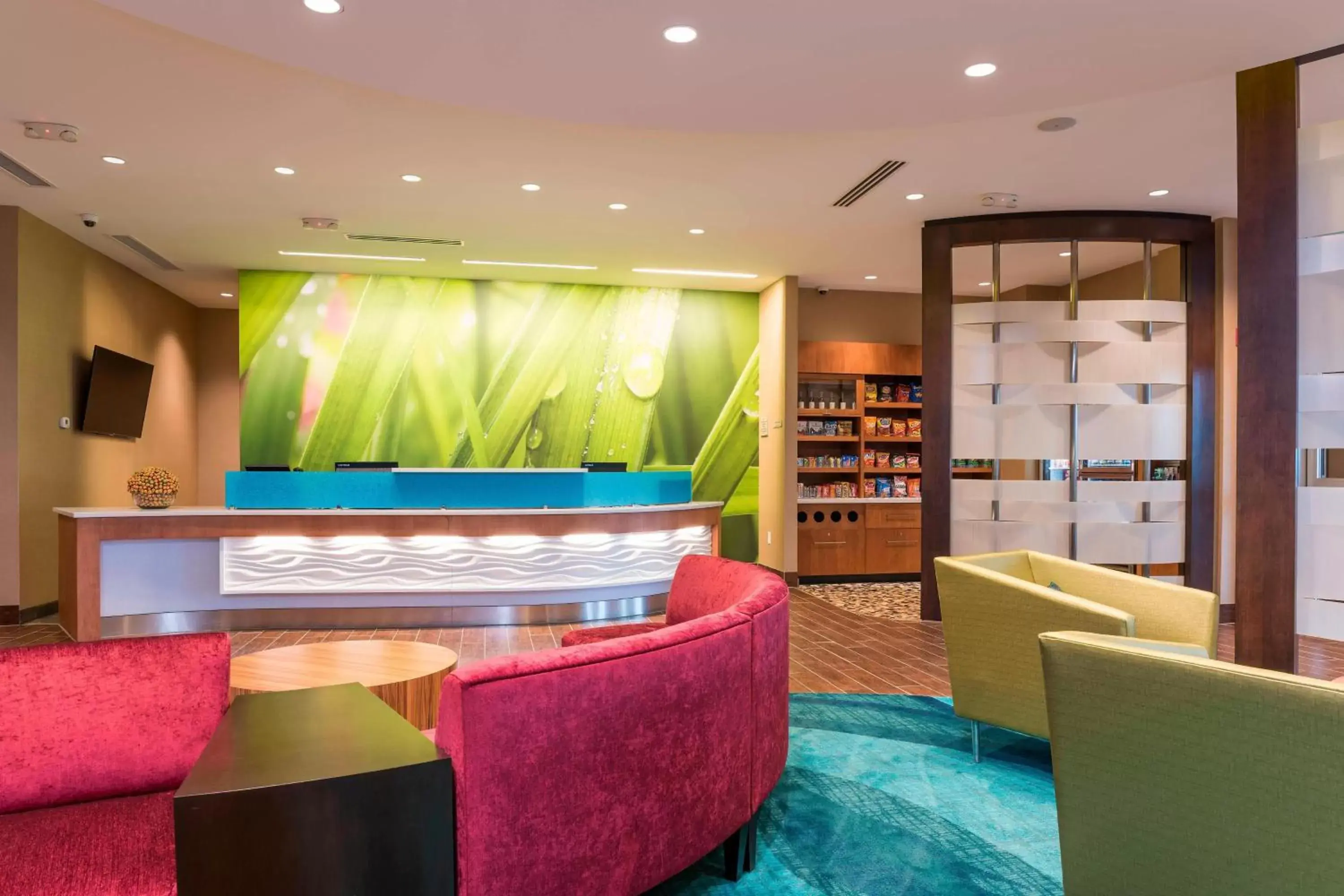 Lobby or reception in SpringHill Suites by Marriott Chicago Southeast/Munster, IN