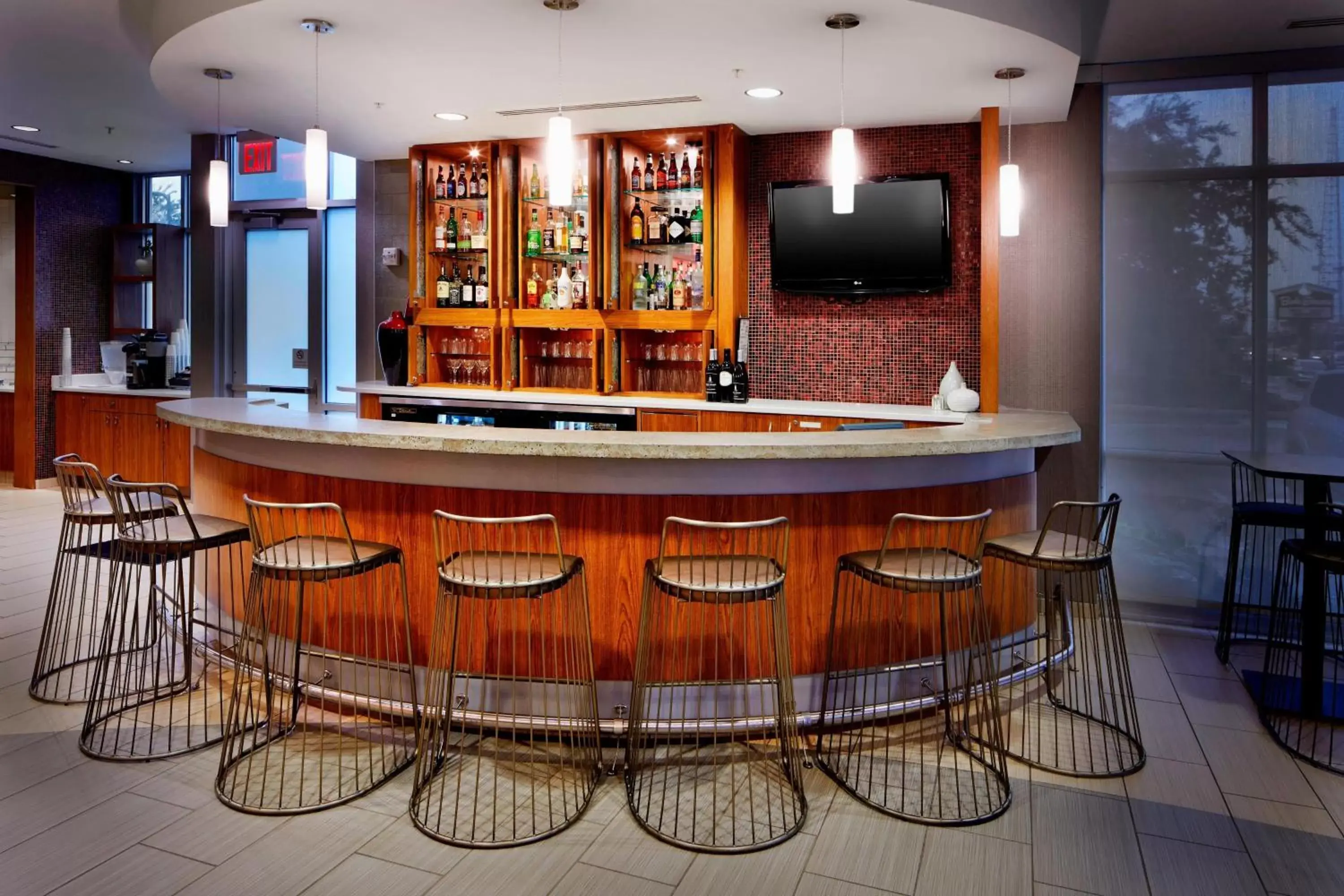 Lounge or bar, Lounge/Bar in SpringHill Suites by Marriott Columbus OSU