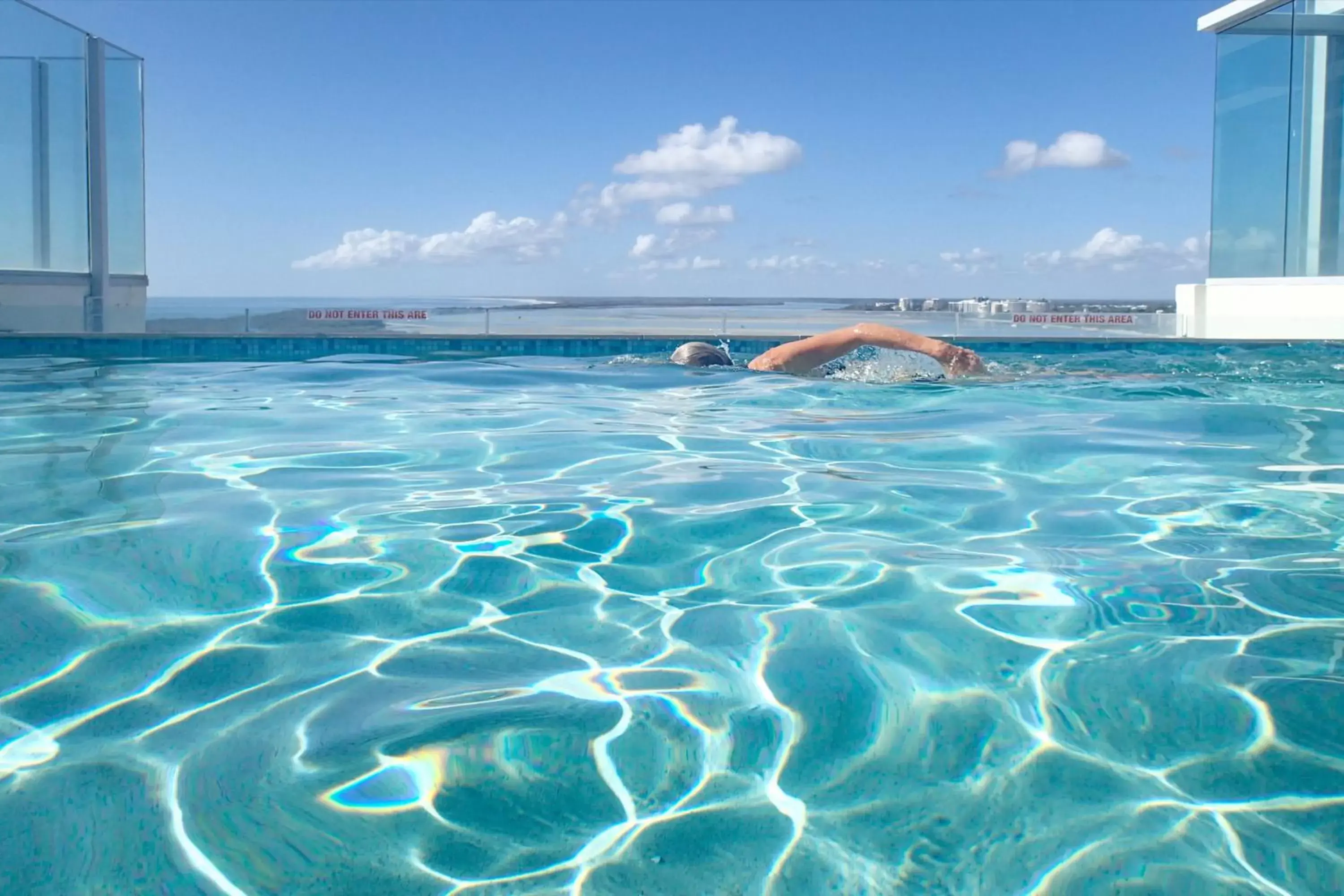 Natural landscape, Swimming Pool in Pumicestone Blue Resort