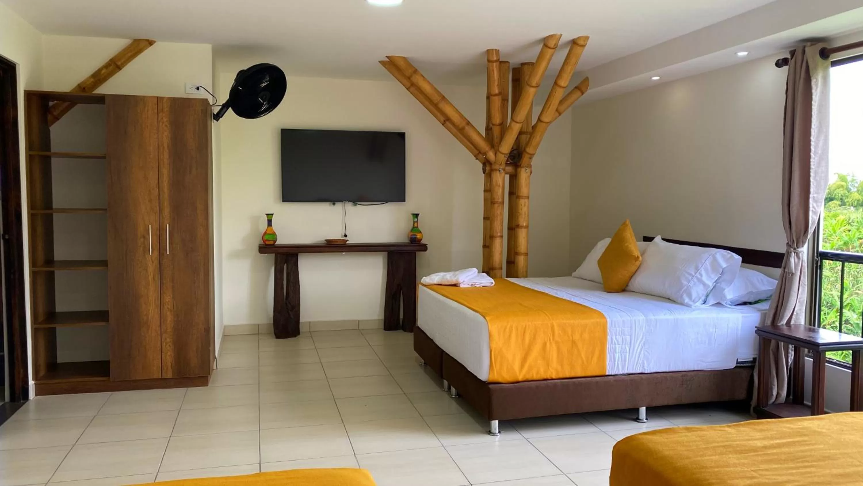 Bed in La Victoria Hotel Campestre