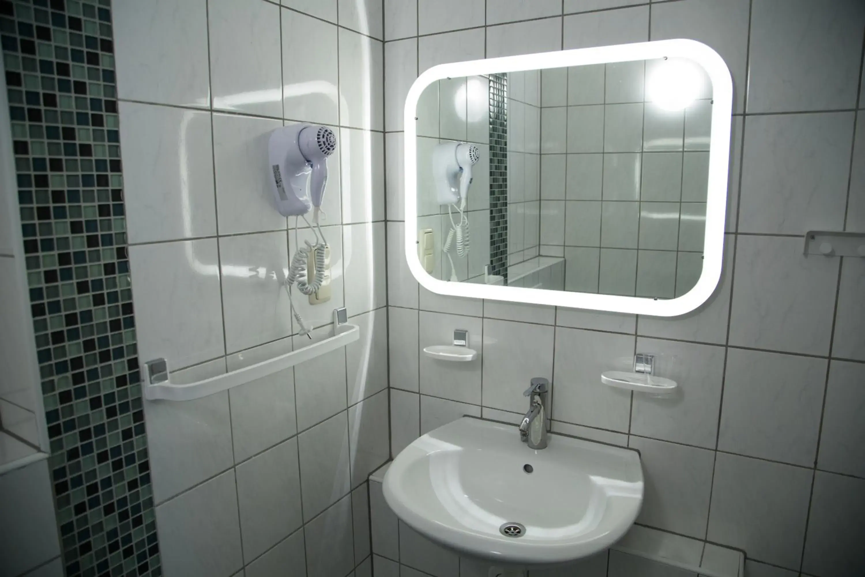 Bathroom in Garni Hotel Rödelheimer Hof