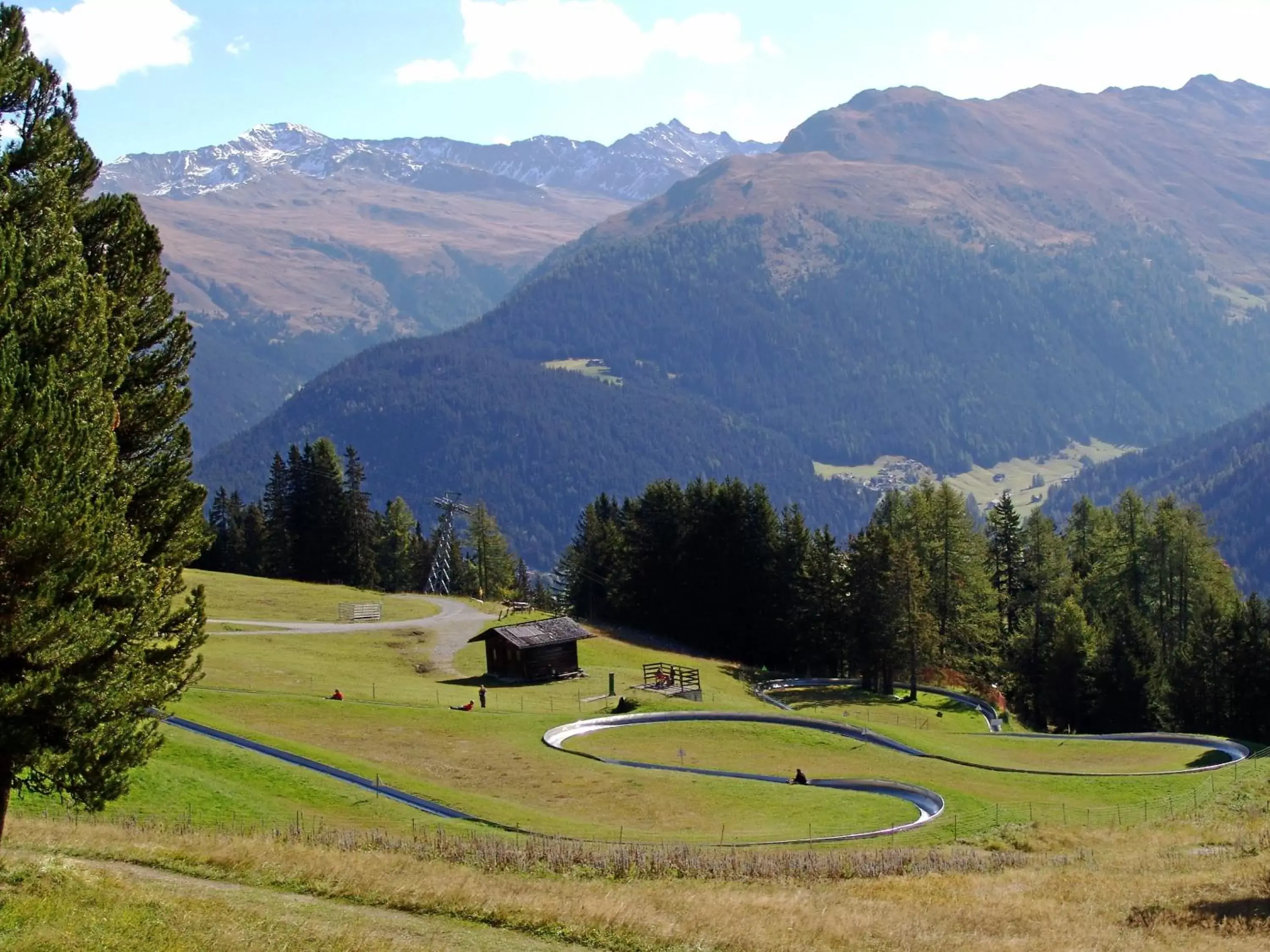 Natural landscape in Schatzalp Hotel