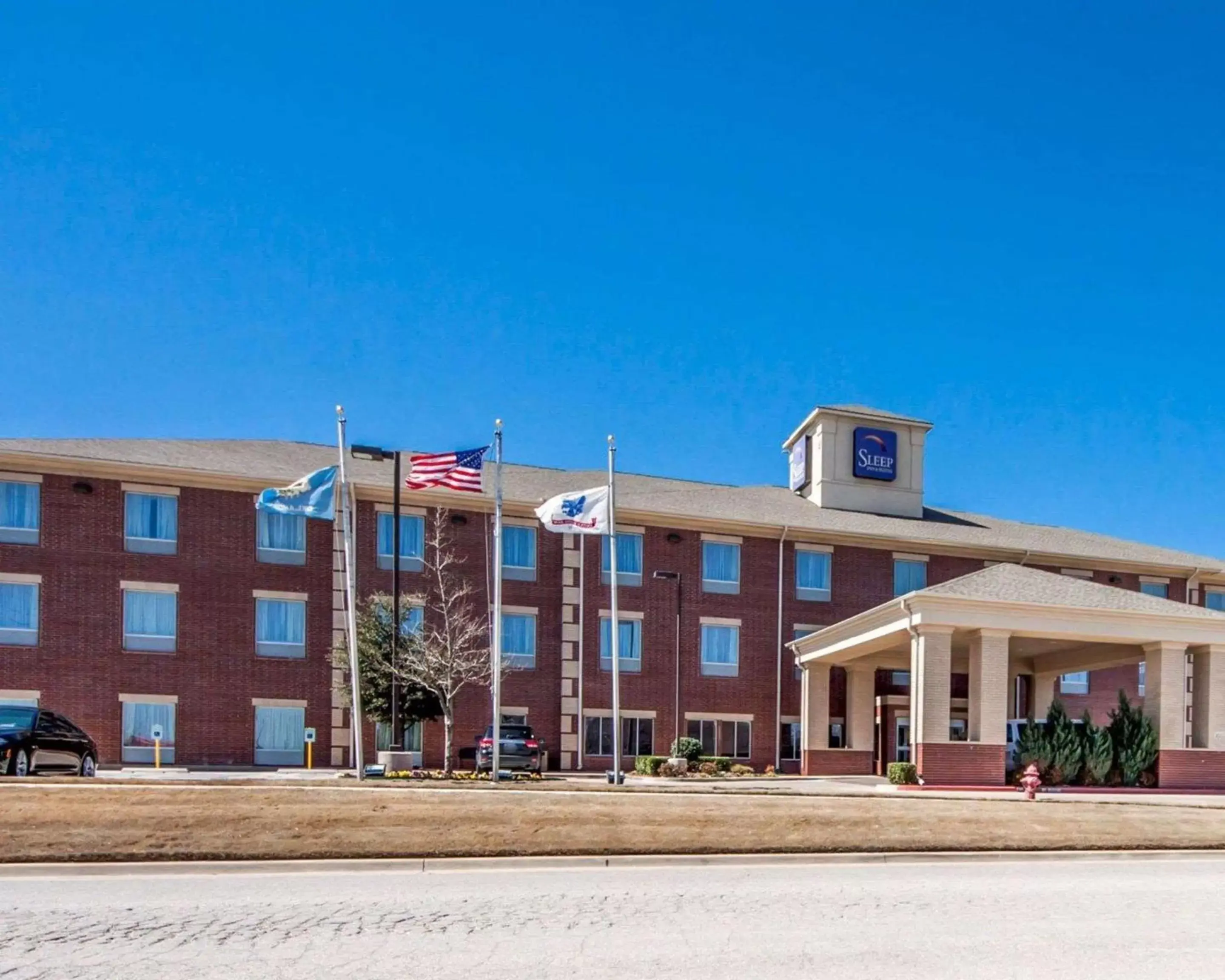 Property Building in Sleep Inn & Suites Lawton Near Fort Sill