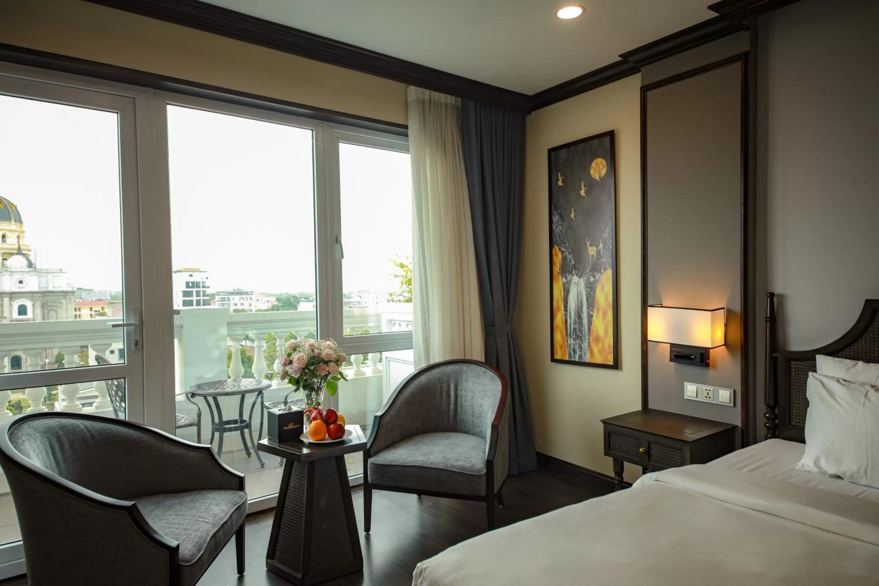 City view, Bed in Ninh Binh Legend Hotel