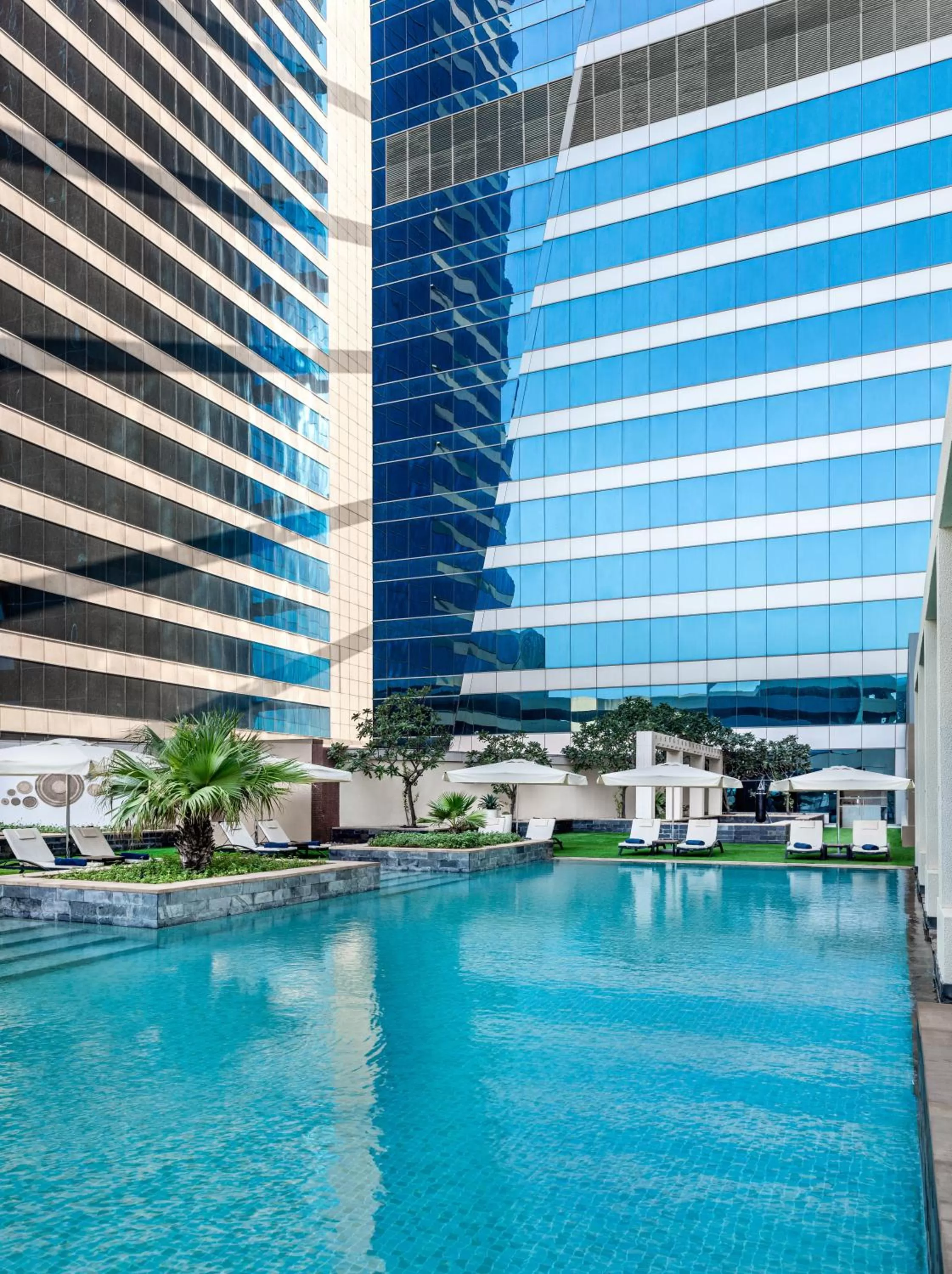 Pool view in The H Dubai