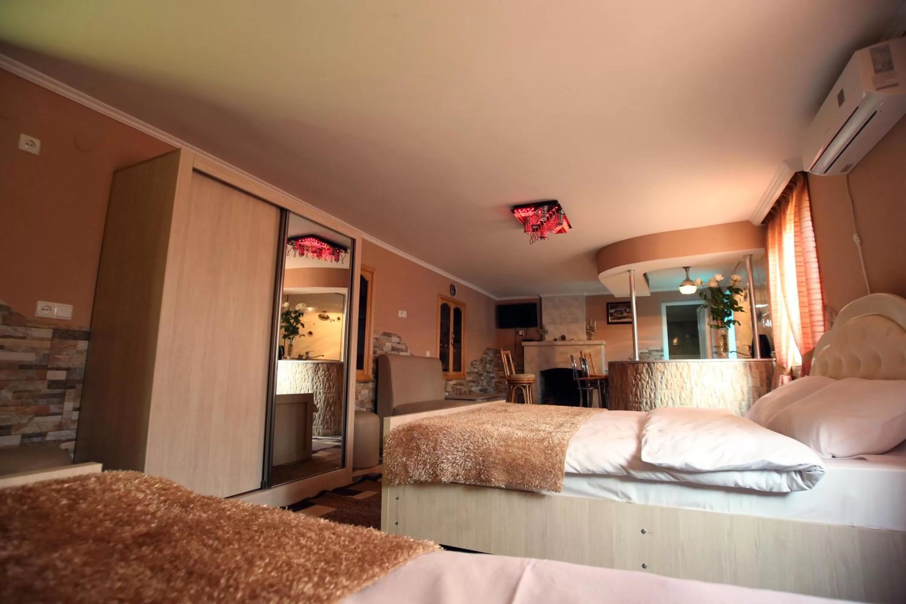 Bed in Hotel Harmony