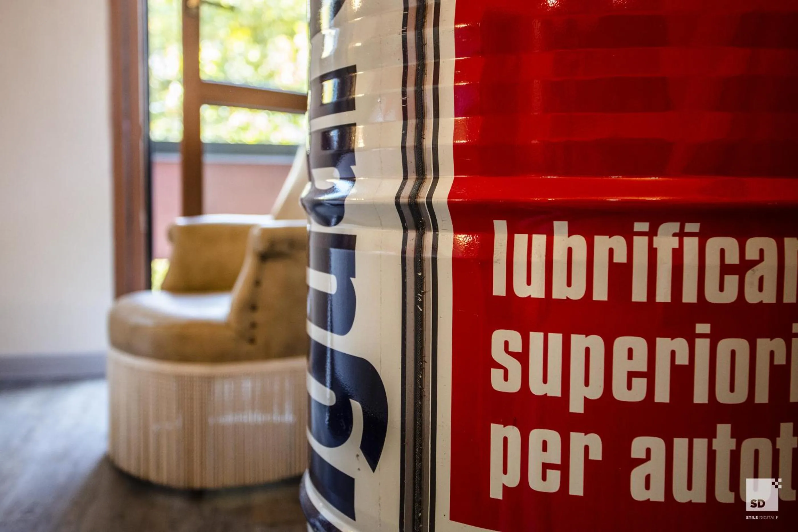 Decorative detail in Admiral Hotel