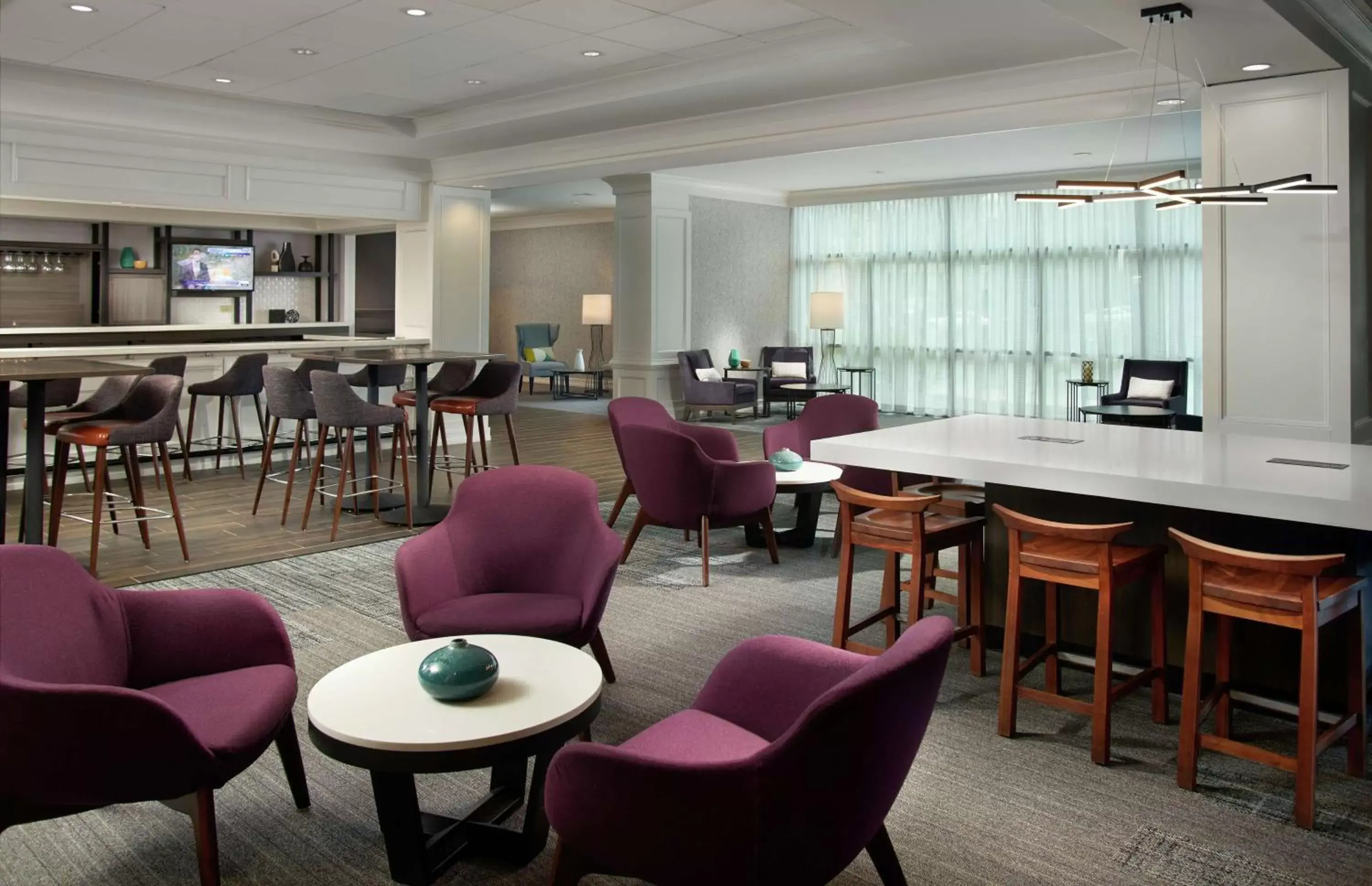 Lobby or reception, Lounge/Bar in Hilton Garden Inn Atlanta-Buckhead