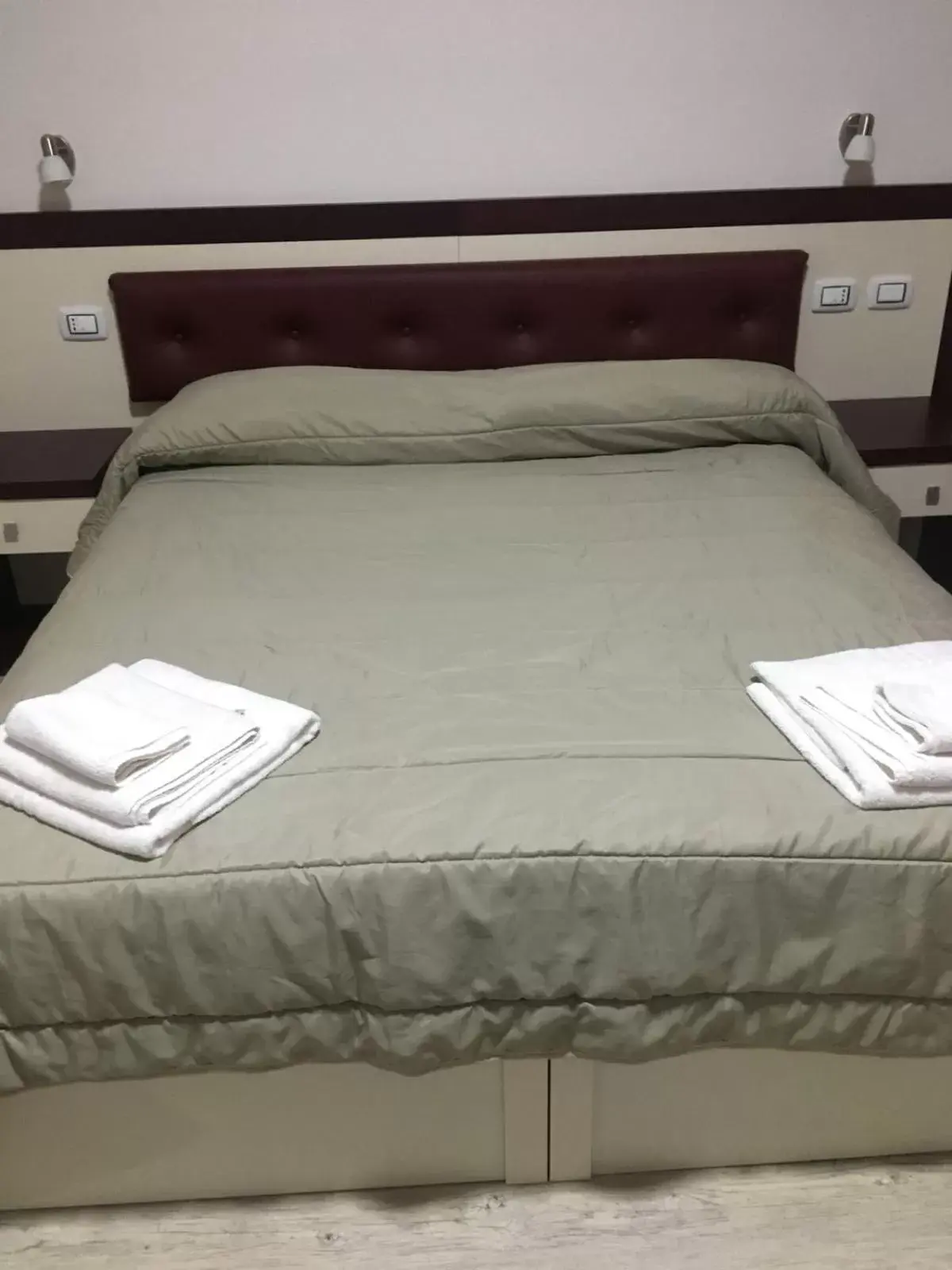 Photo of the whole room, Bed in Hotel Ristorante La Mimosa