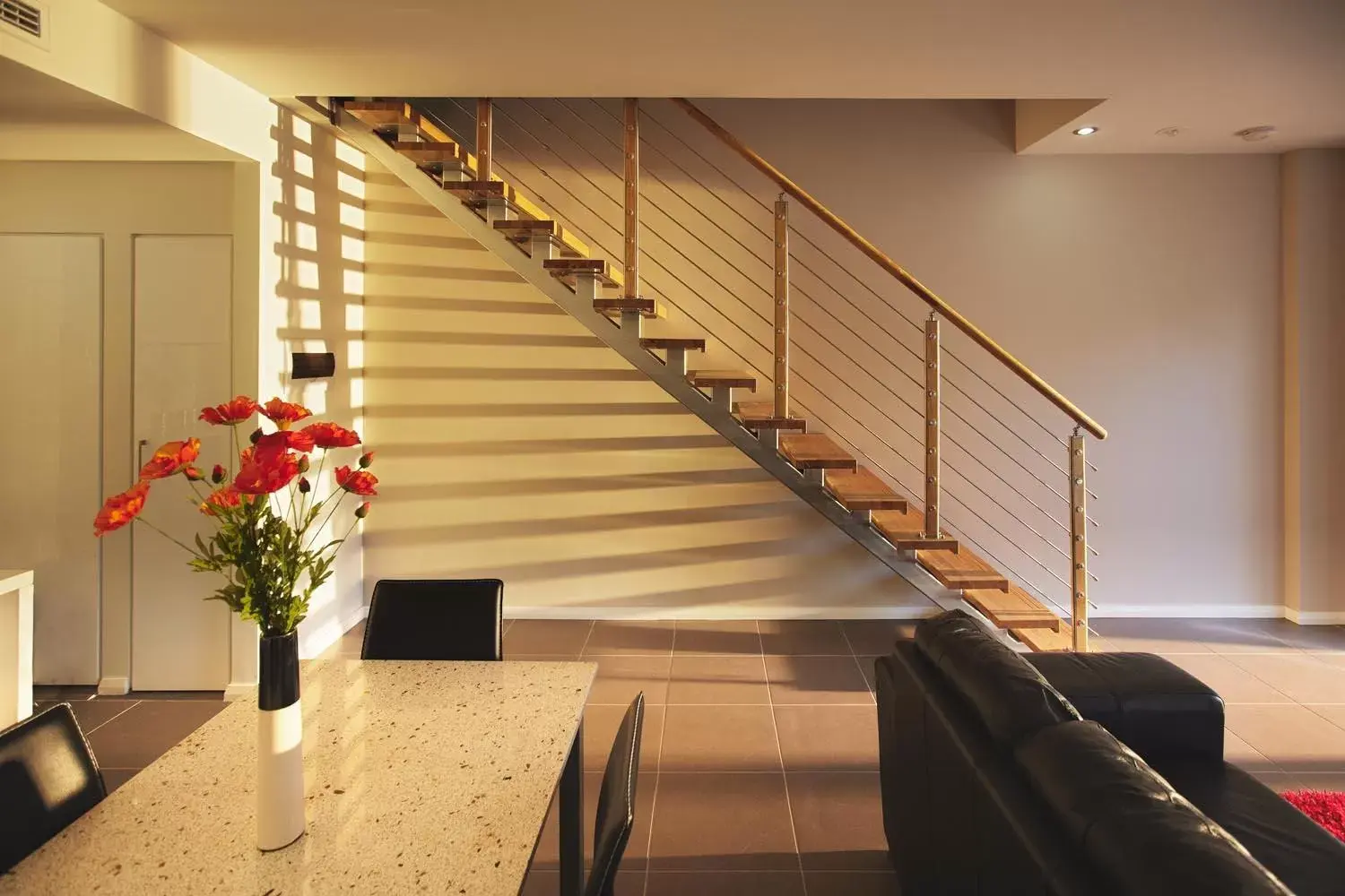 Living room, Dining Area in Charlestown Executive Apartments