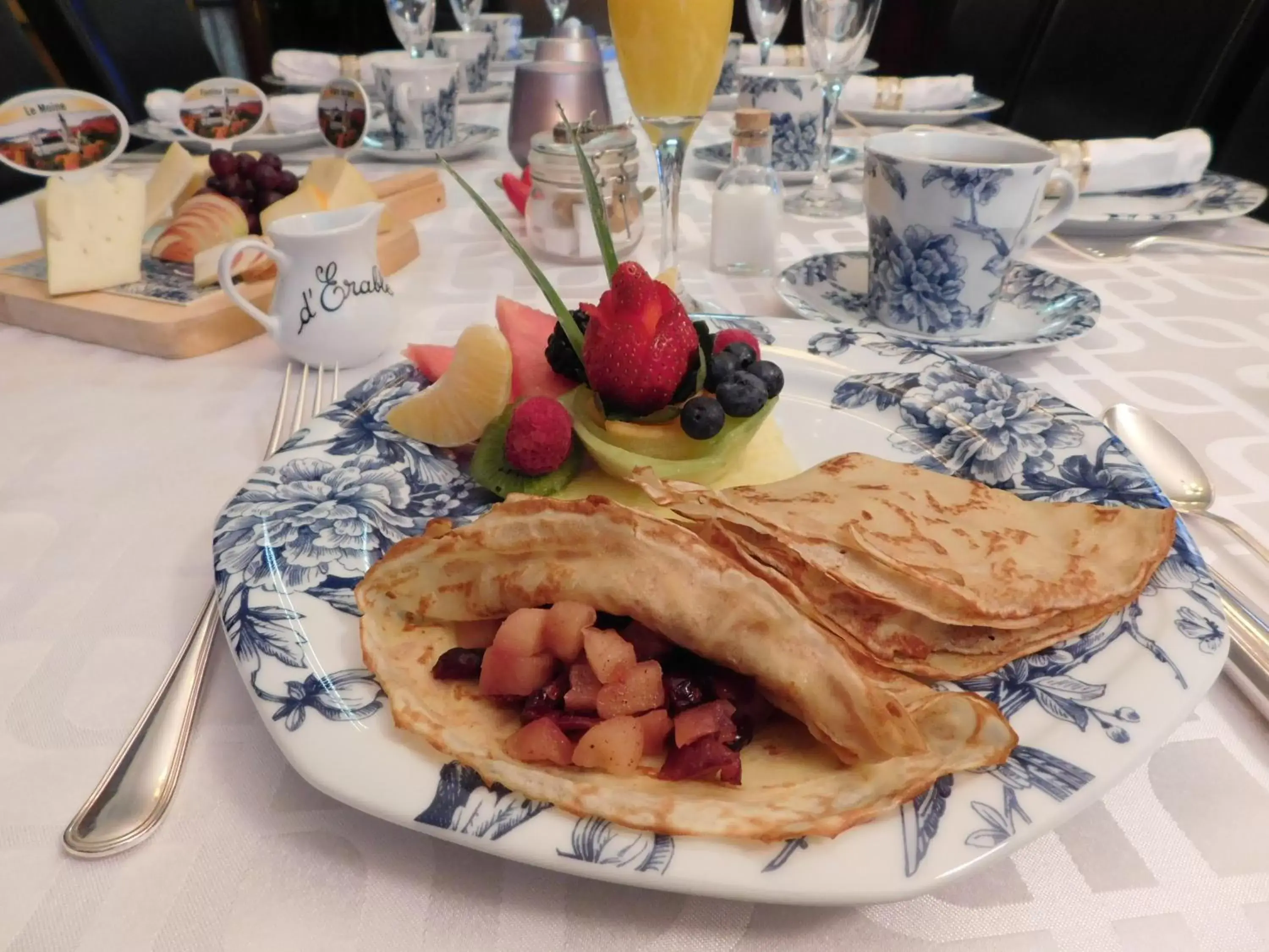 Breakfast in Au Coeur De Magog