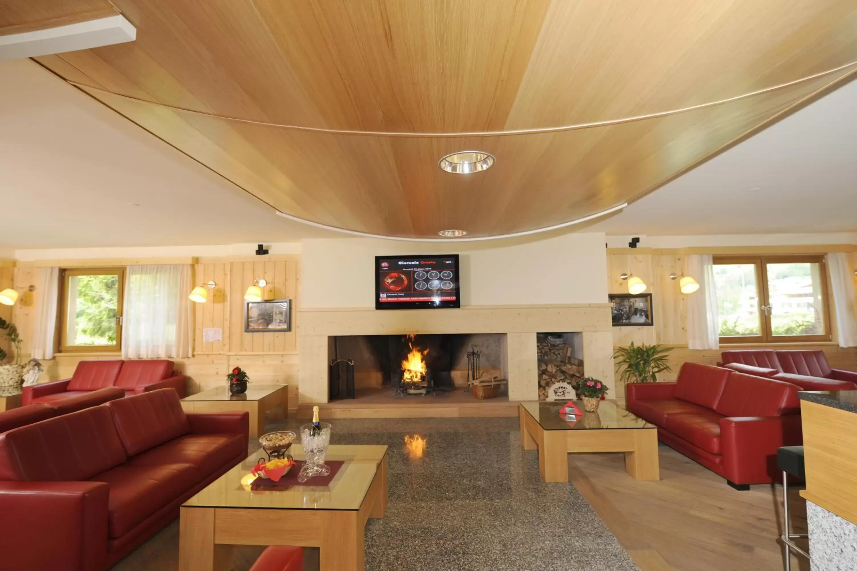 Lounge or bar, Seating Area in Hotel Garni Pegrà