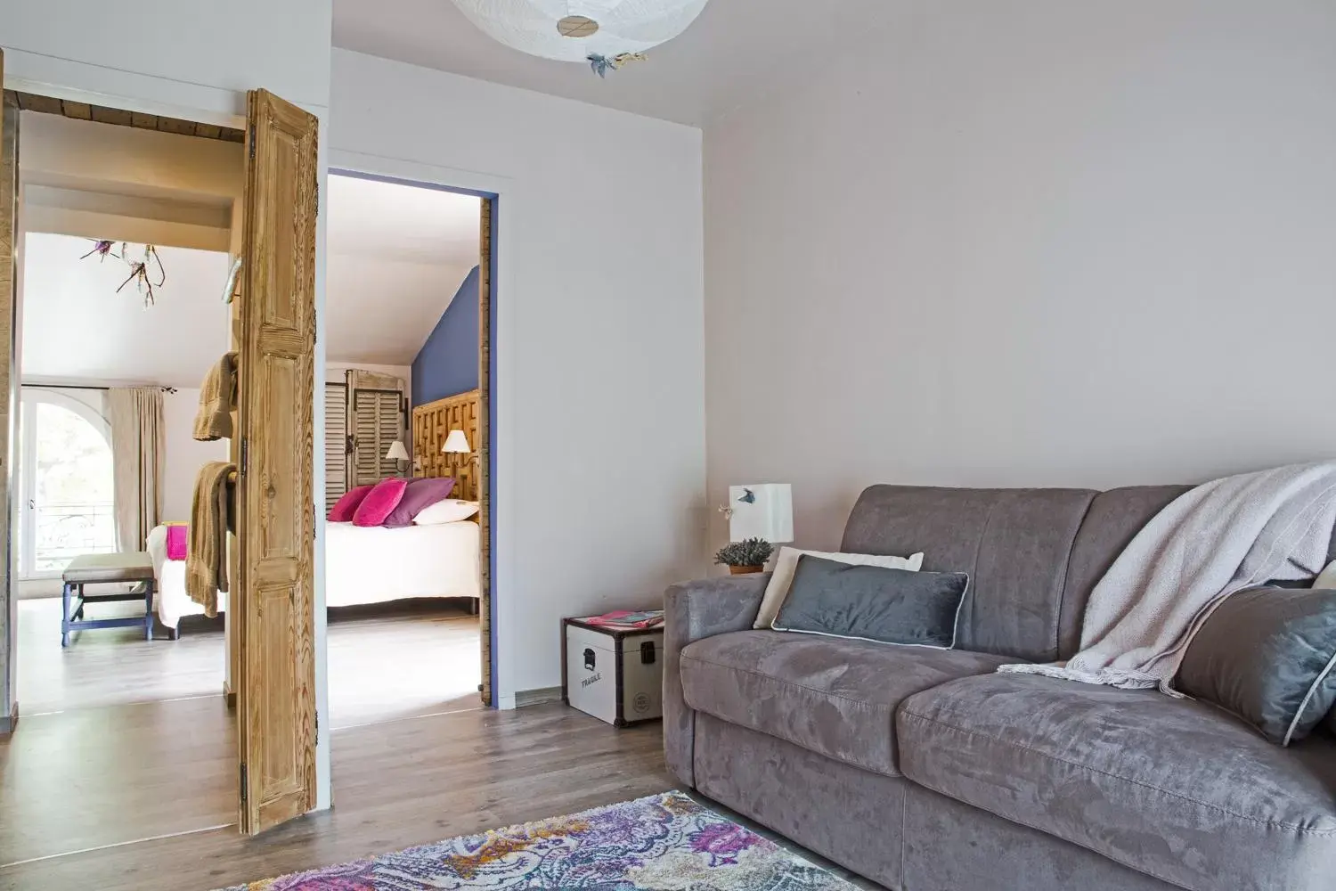 Living room, Seating Area in Sous les Platanes B&B