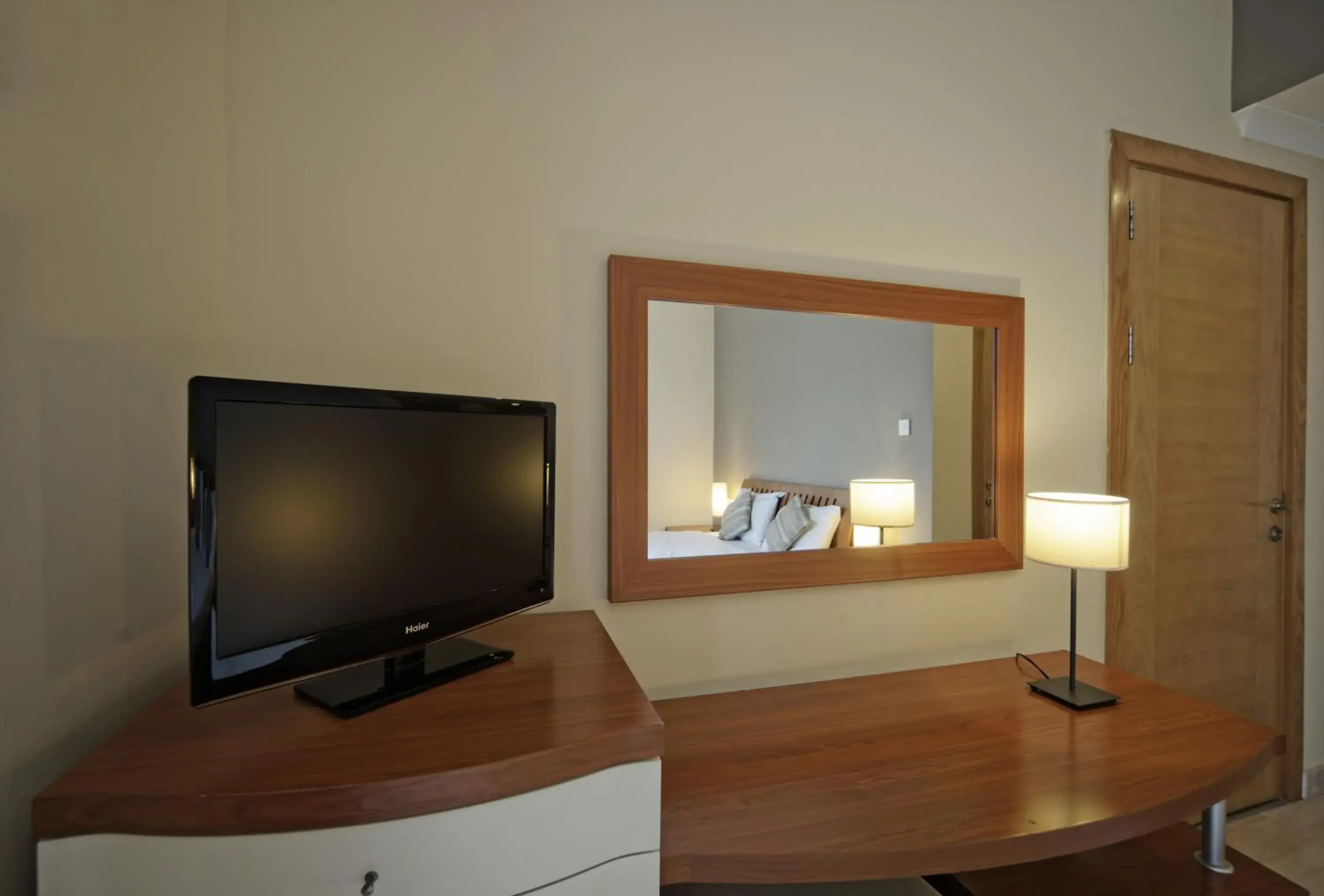 Decorative detail, TV/Entertainment Center in Porto Azzurro Aparthotel