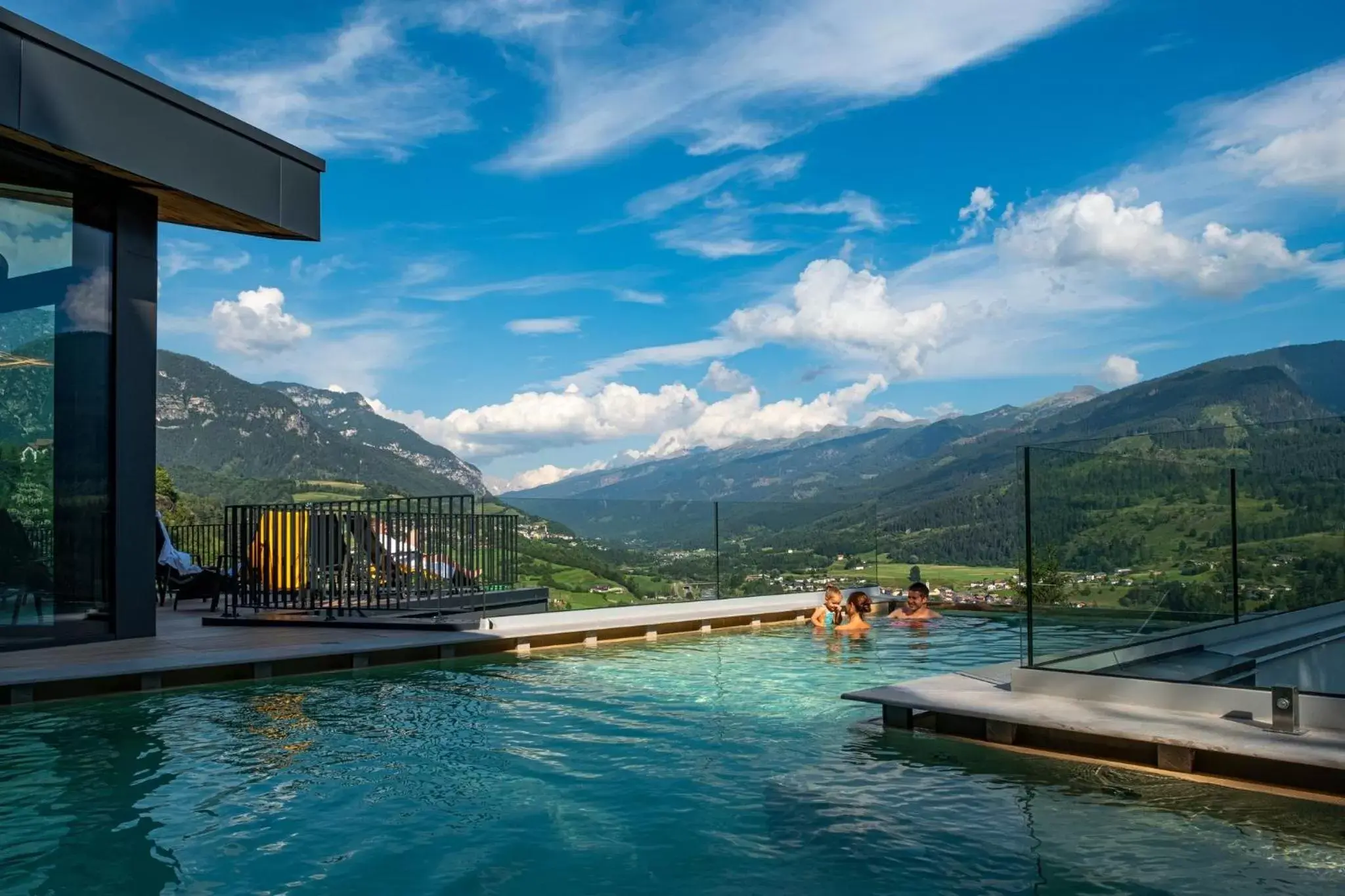 Pool view, Swimming Pool in La Roccia Wellness Hotel