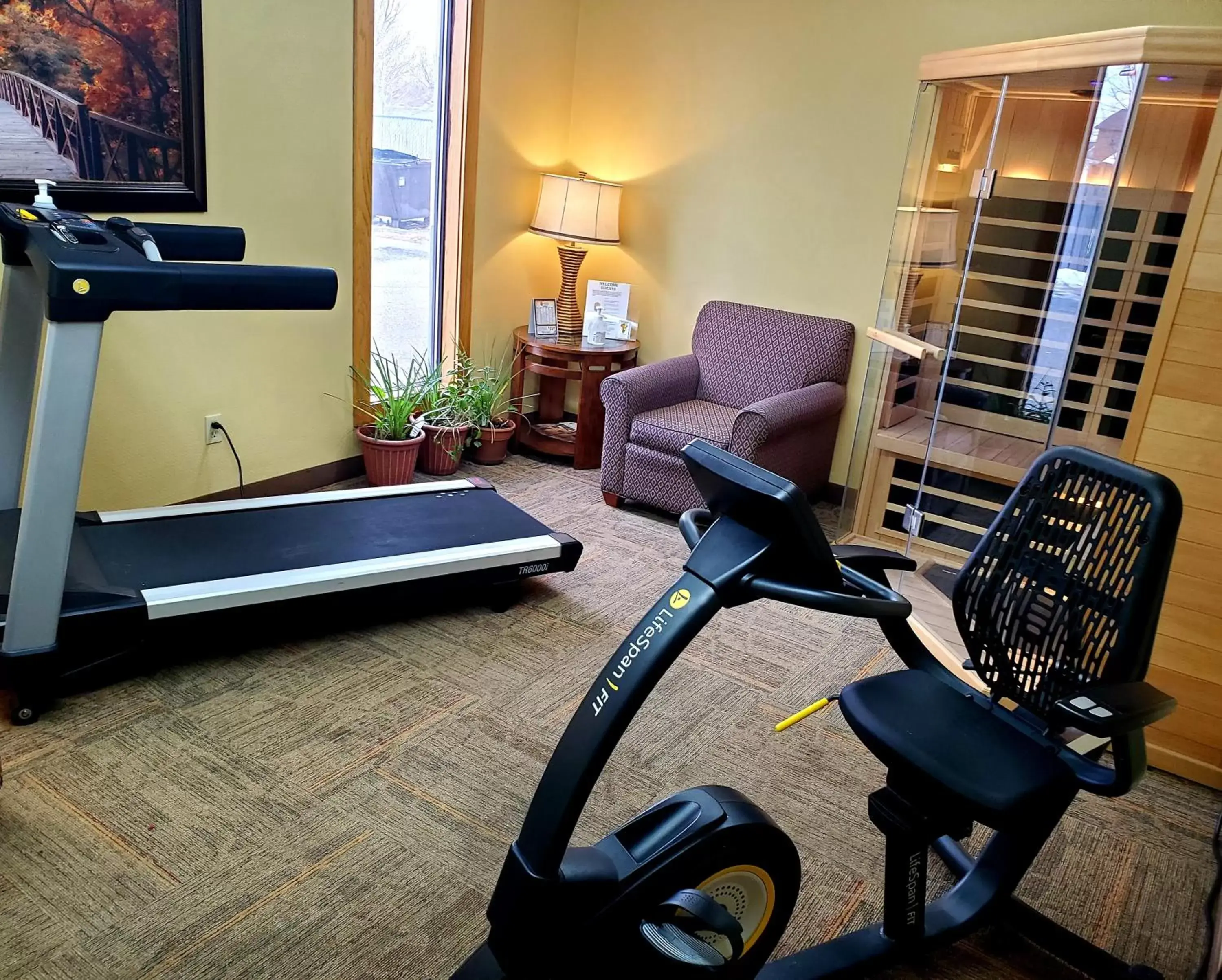 Fitness centre/facilities, Fitness Center/Facilities in Bison Plains Lodge